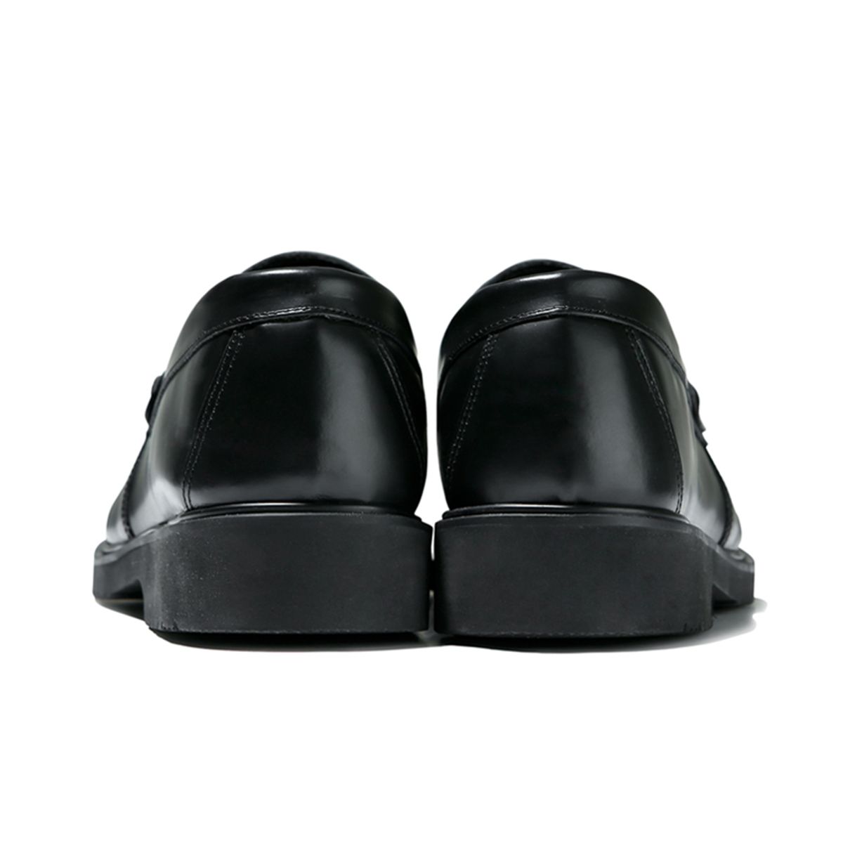 커스텀에이드(CUSTOMADE) 콜린스 복스 소가죽 페니로퍼 4cm (CR0048BK)