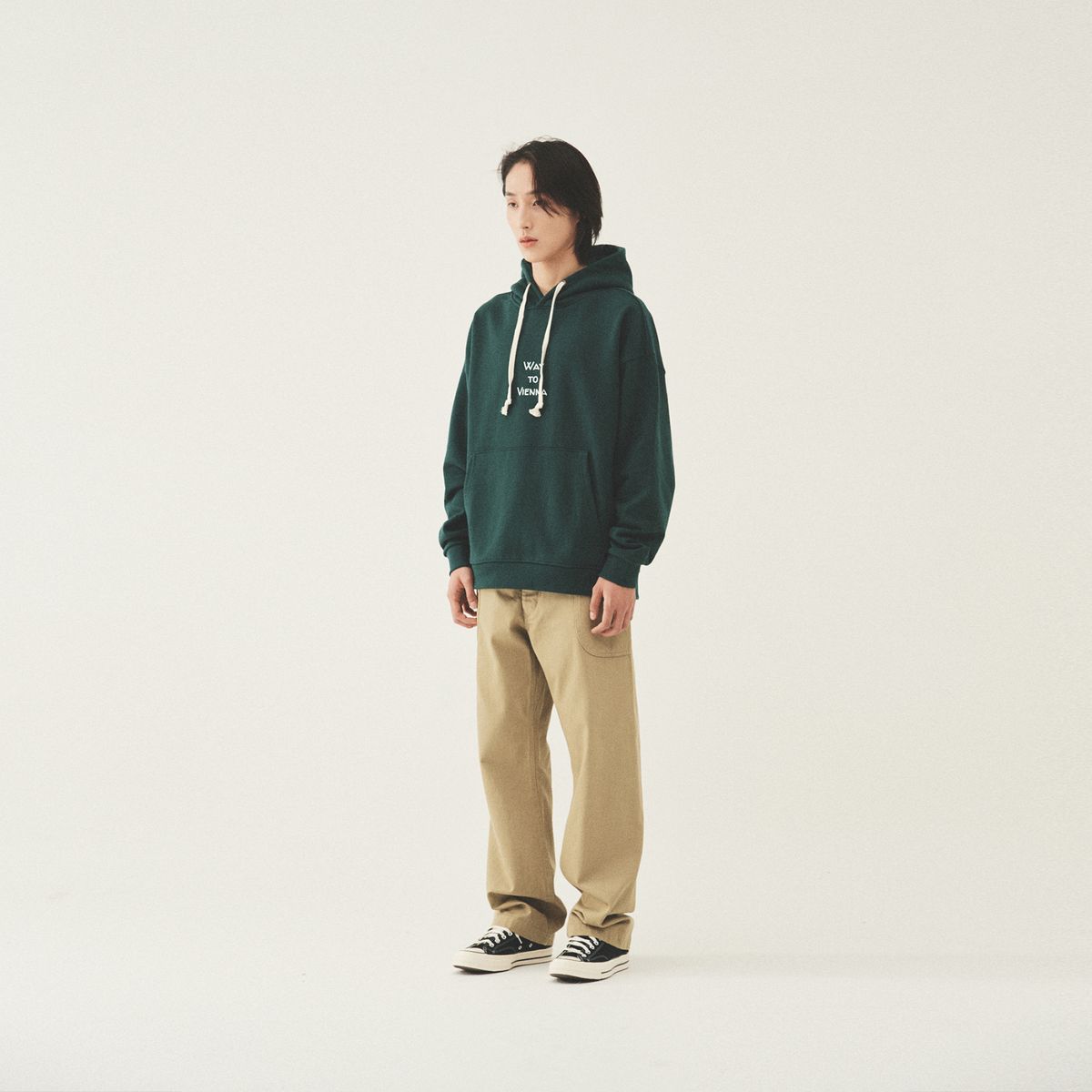 아주르(AZUR) #2 후디 그린