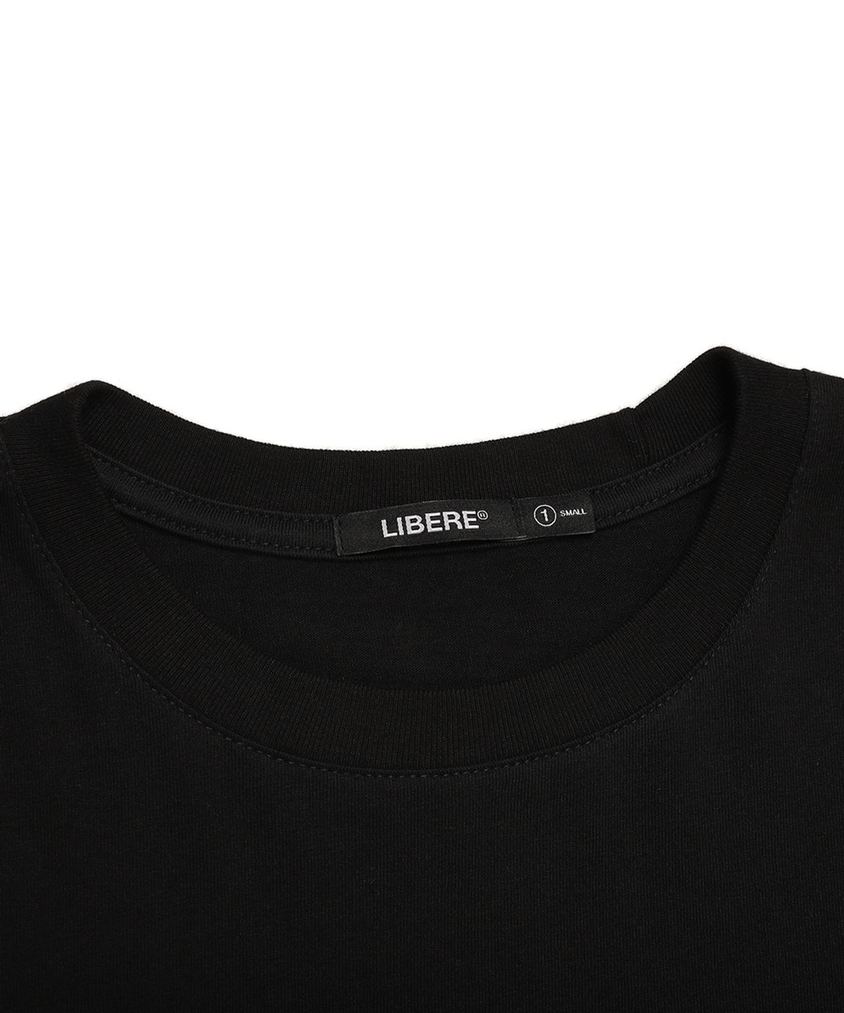 리베레(LIBERE) CURSIVE LONG SLEEVE / BLACK