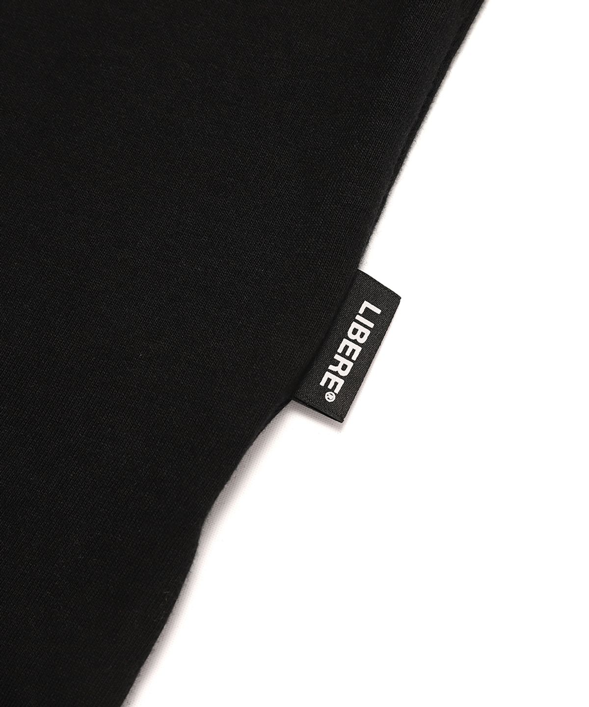 리베레(LIBERE) CURSIVE LONG SLEEVE / BLACK