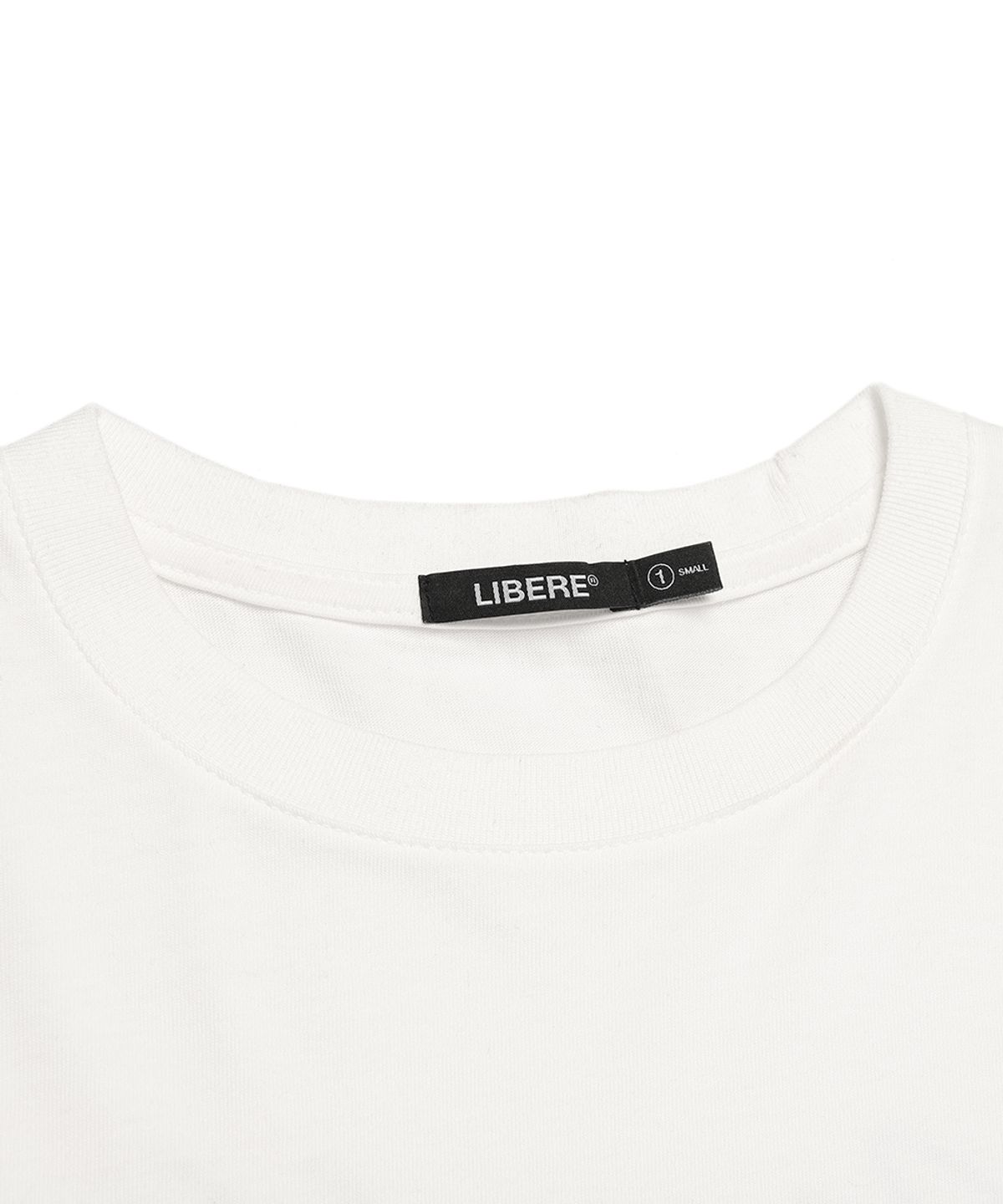 리베레(LIBERE) CURSIVE LONG SLEEVE / WHITE