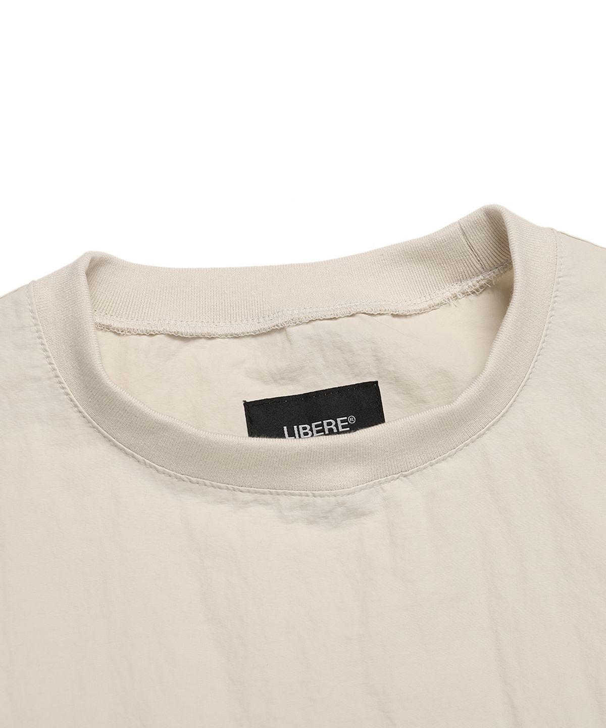 리베레(LIBERE) PULL OVER POCKET SHIRTS / MAD GRAY