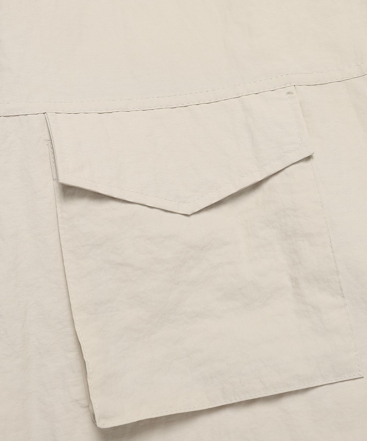 리베레(LIBERE) PULL OVER POCKET SHIRTS / MAD GRAY