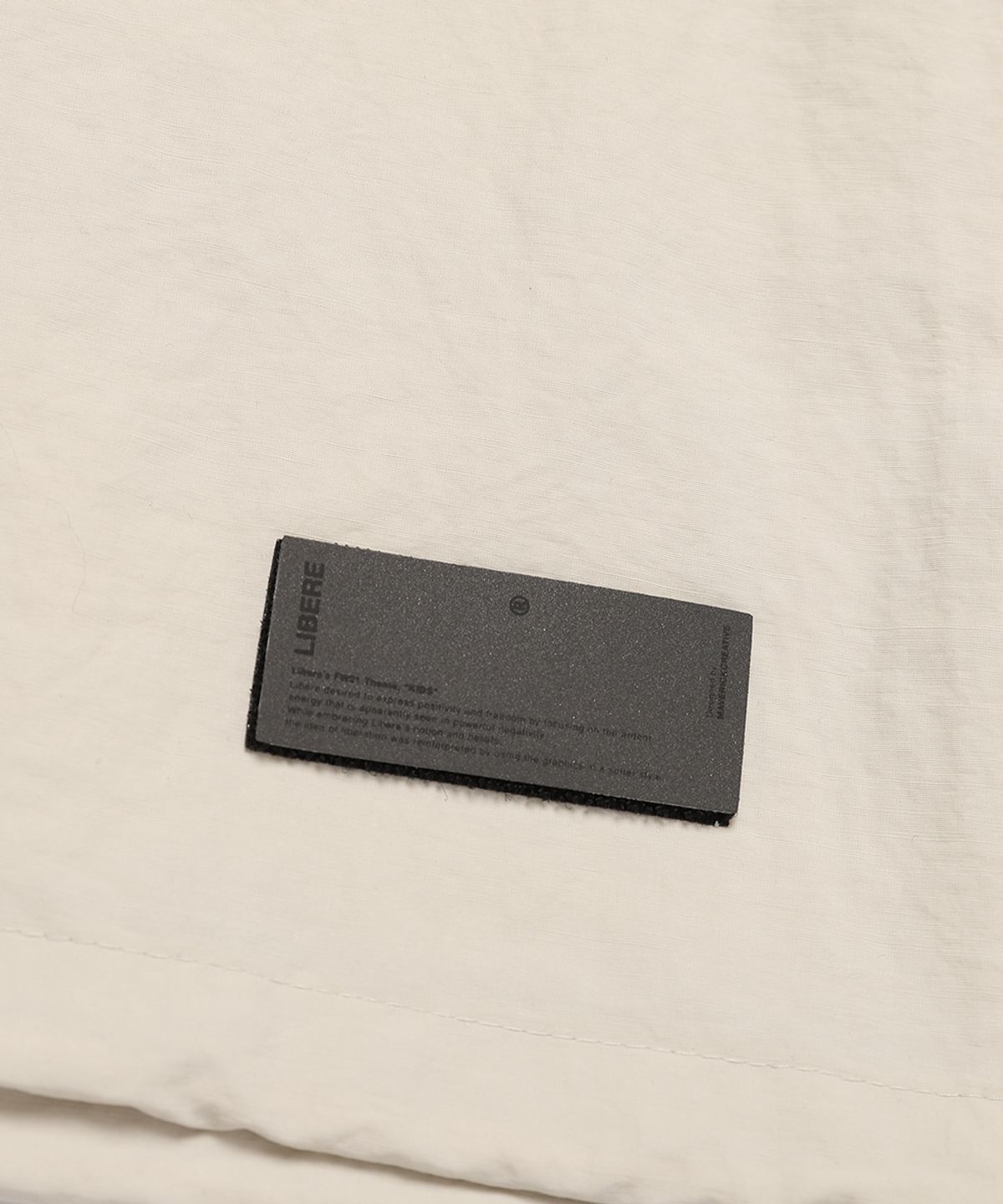 리베레(LIBERE) PULL OVER POCKET SHIRTS / MAD GRAY