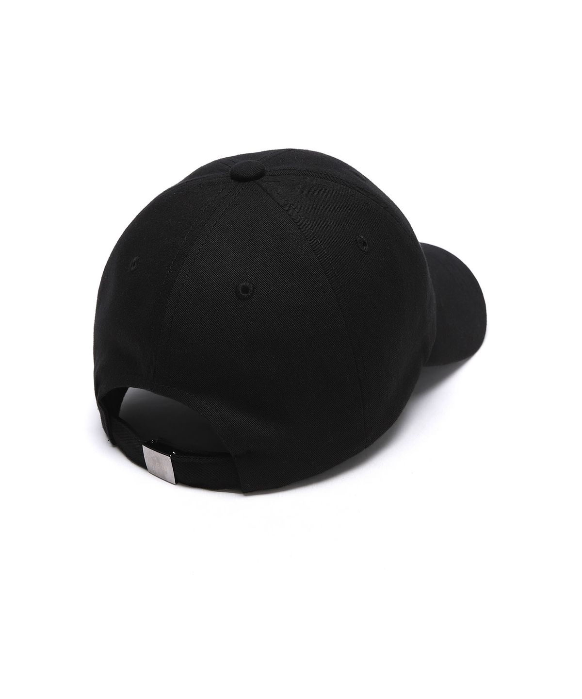 일레딧(ILLEDIT) BASIC LABEL BALLCAP BLACK