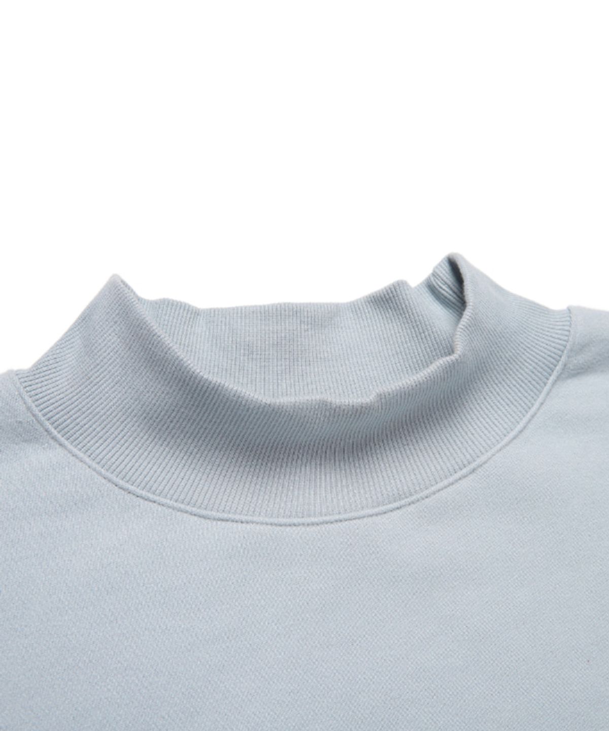 리베레(LIBERE) MOCKNECK SWEATSHIRTS / LIGHT BLUE