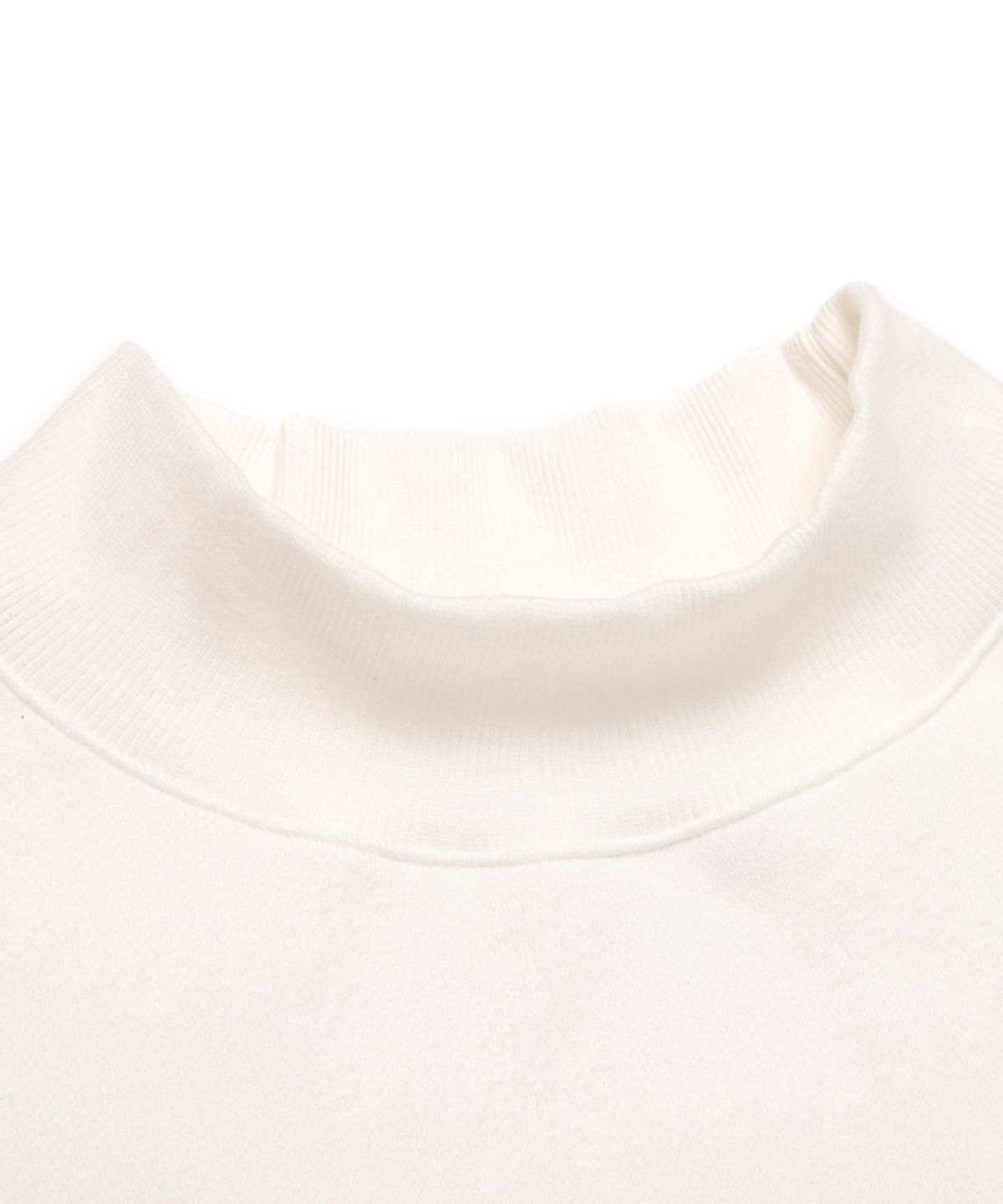 리베레(LIBERE) MOCKNECK SWEATSHIRTS / NATURAL WHITE