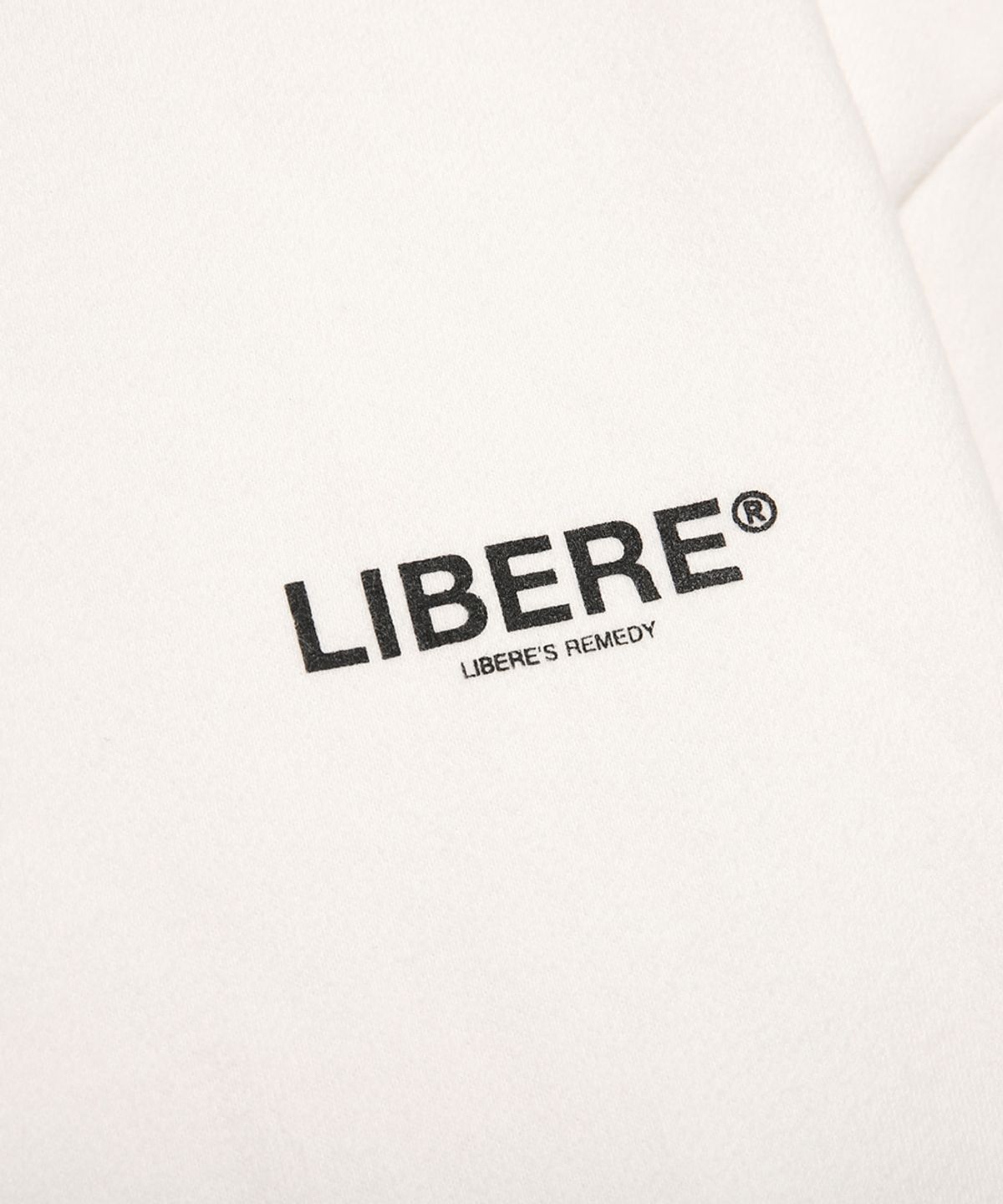 리베레(LIBERE) MOCKNECK SWEATSHIRTS / NATURAL WHITE
