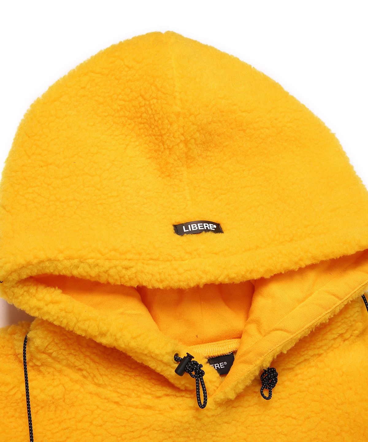 리베레(LIBERE) POCKET SHERPA HOOD JACKET / MUSTARD