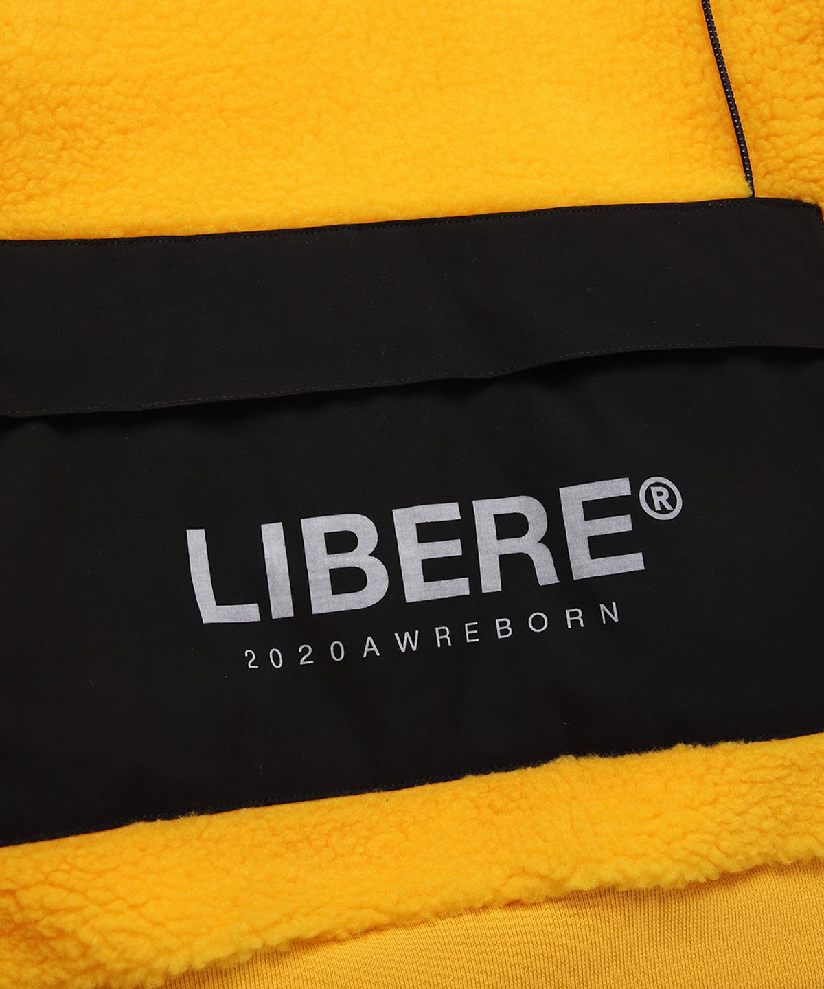 리베레(LIBERE) POCKET SHERPA HOOD JACKET / MUSTARD