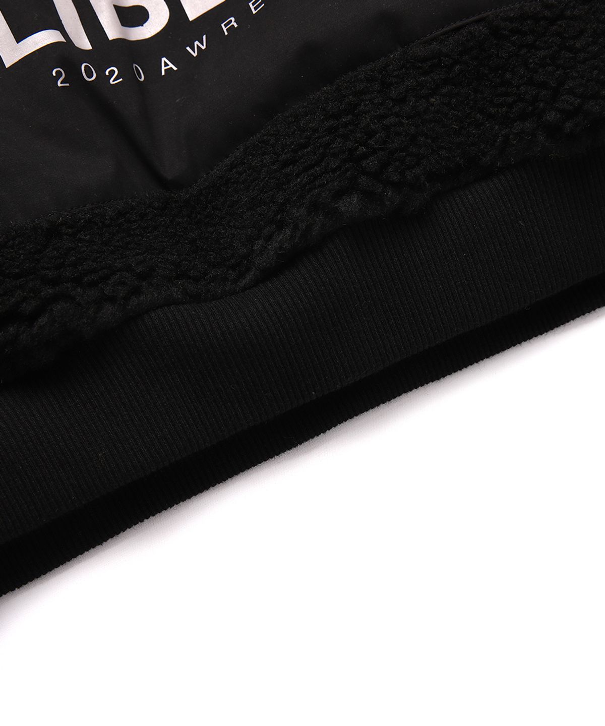 리베레(LIBERE) POCKET SHERPA HOOD JACKET / BLACK