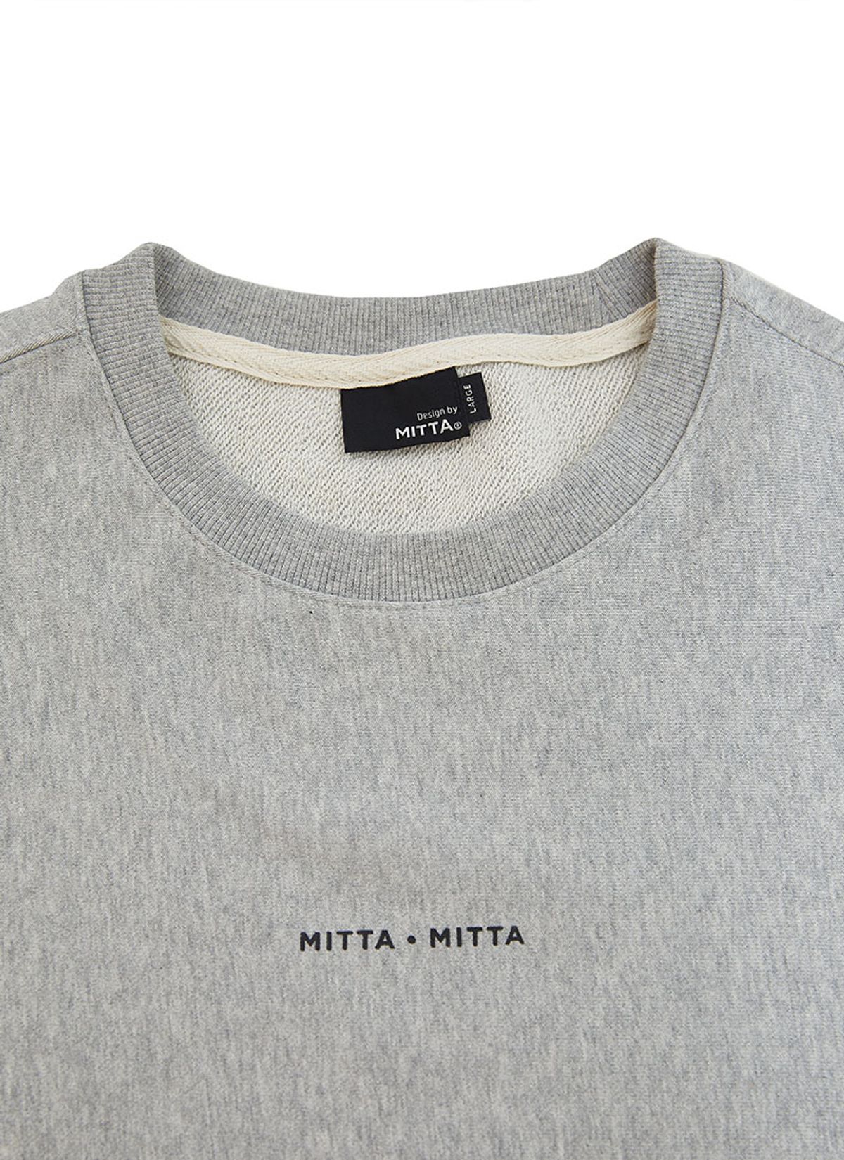 미타(MITTA) 투사이드 스웨트셔츠 - 그레이
