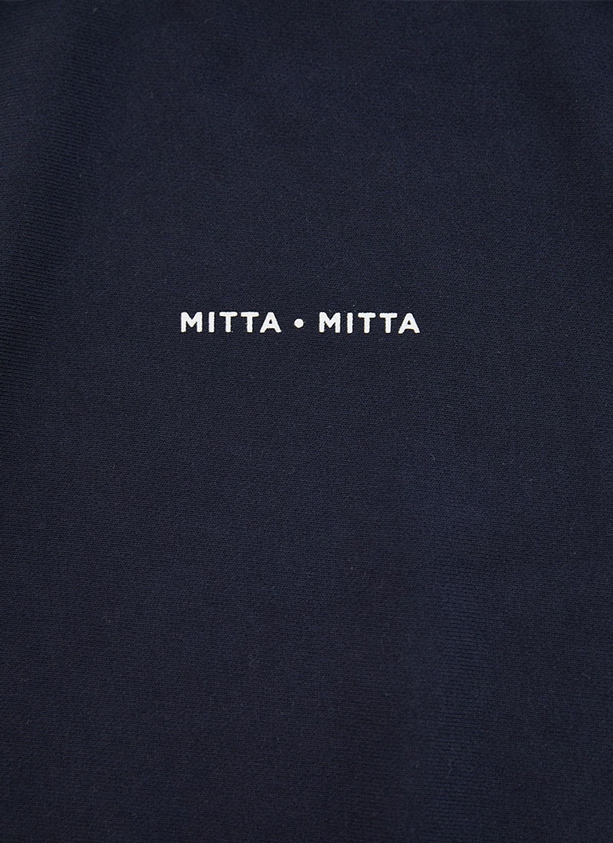 미타(MITTA) 투사이드 스웨트셔츠 - 네이비