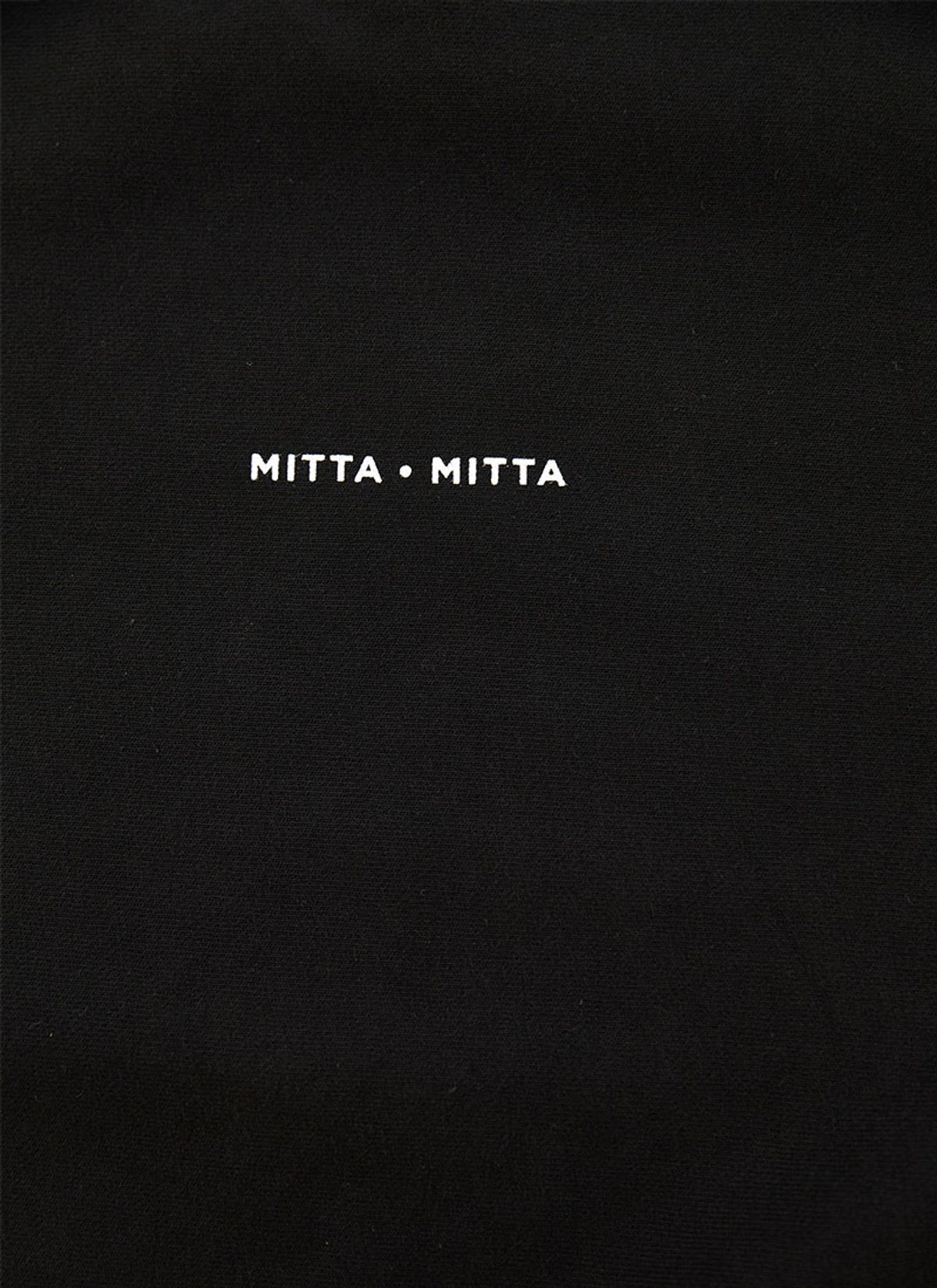 미타(MITTA) 투사이드 스웨트셔츠 - 블랙