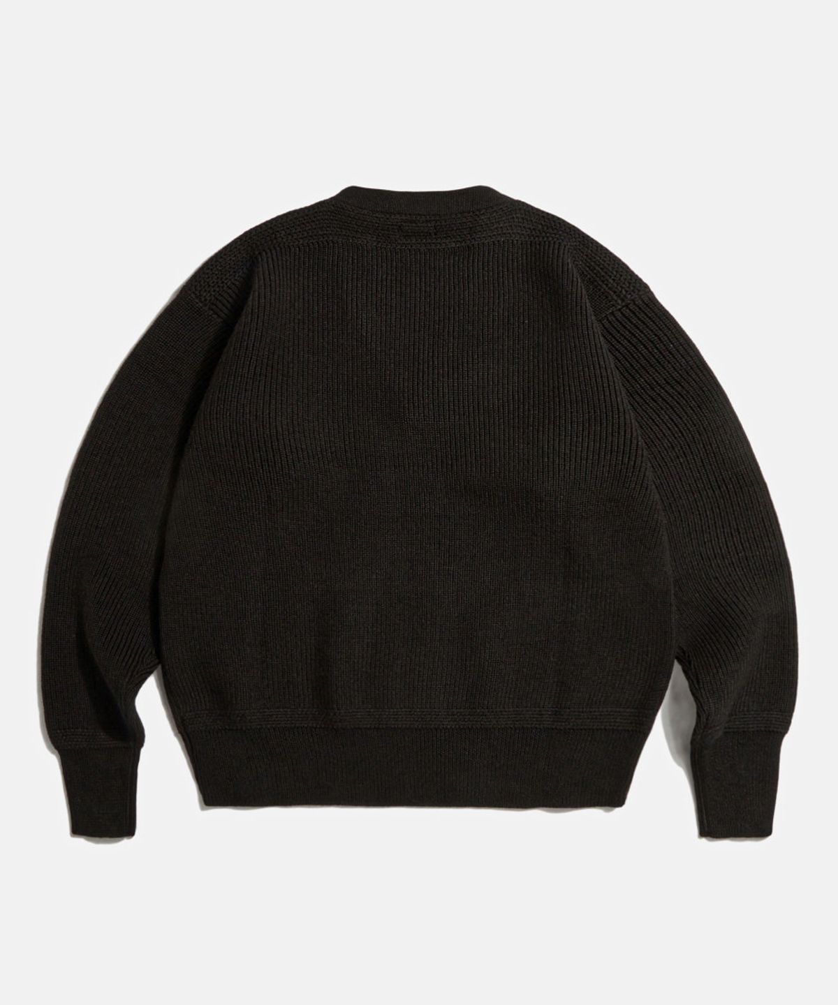브론슨(BRONSON) USAAF Type A-1 V-neck Mechanics Sweater Black