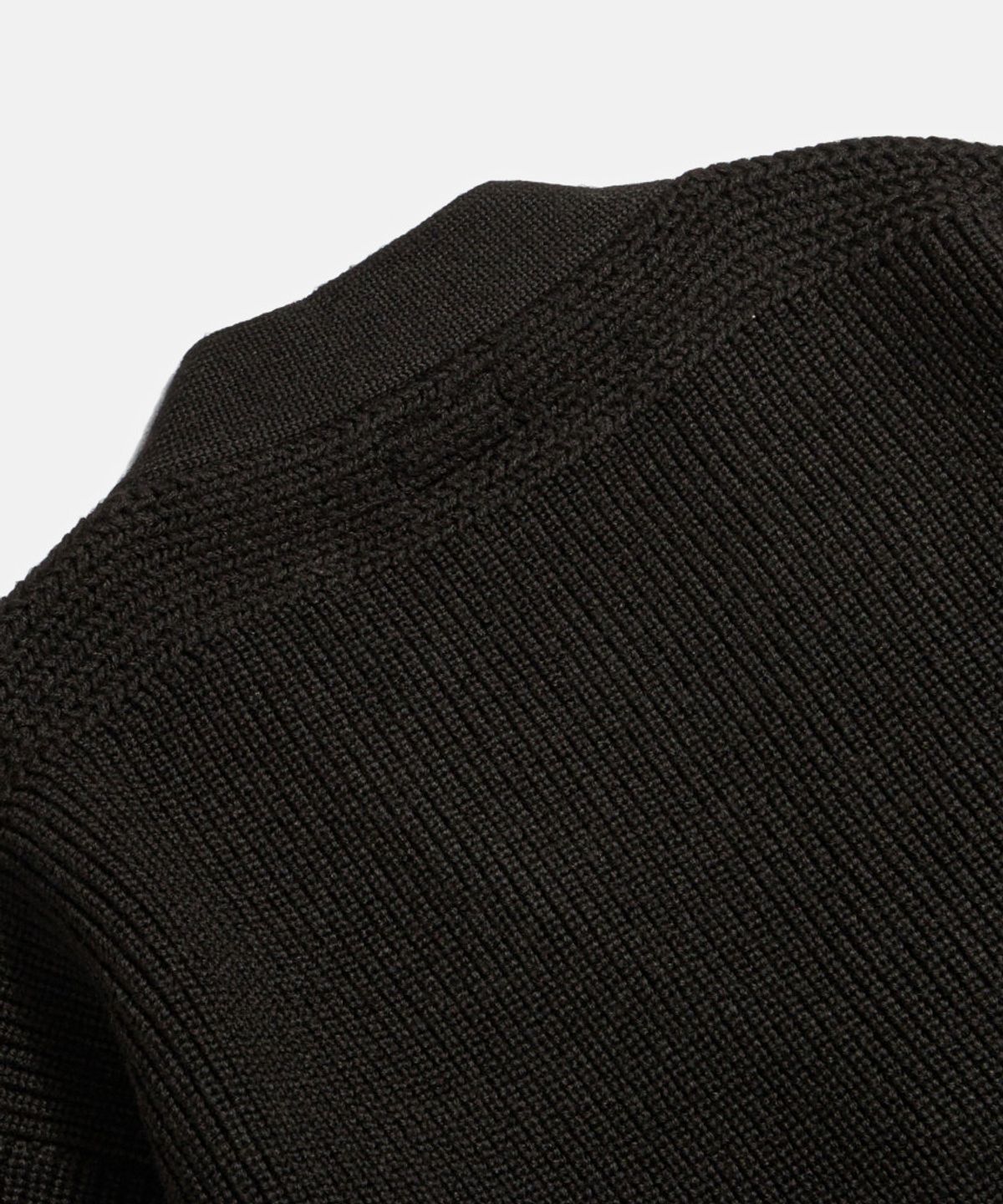 브론슨(BRONSON) USAAF Type A-1 V-neck Mechanics Sweater Black