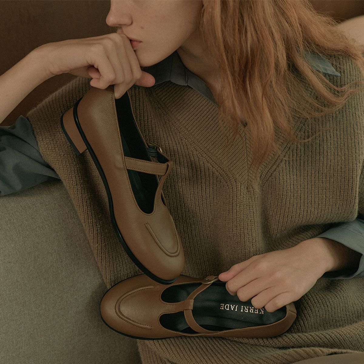 케리제이드(KERRIJADE) Vintage Loafer_Brown