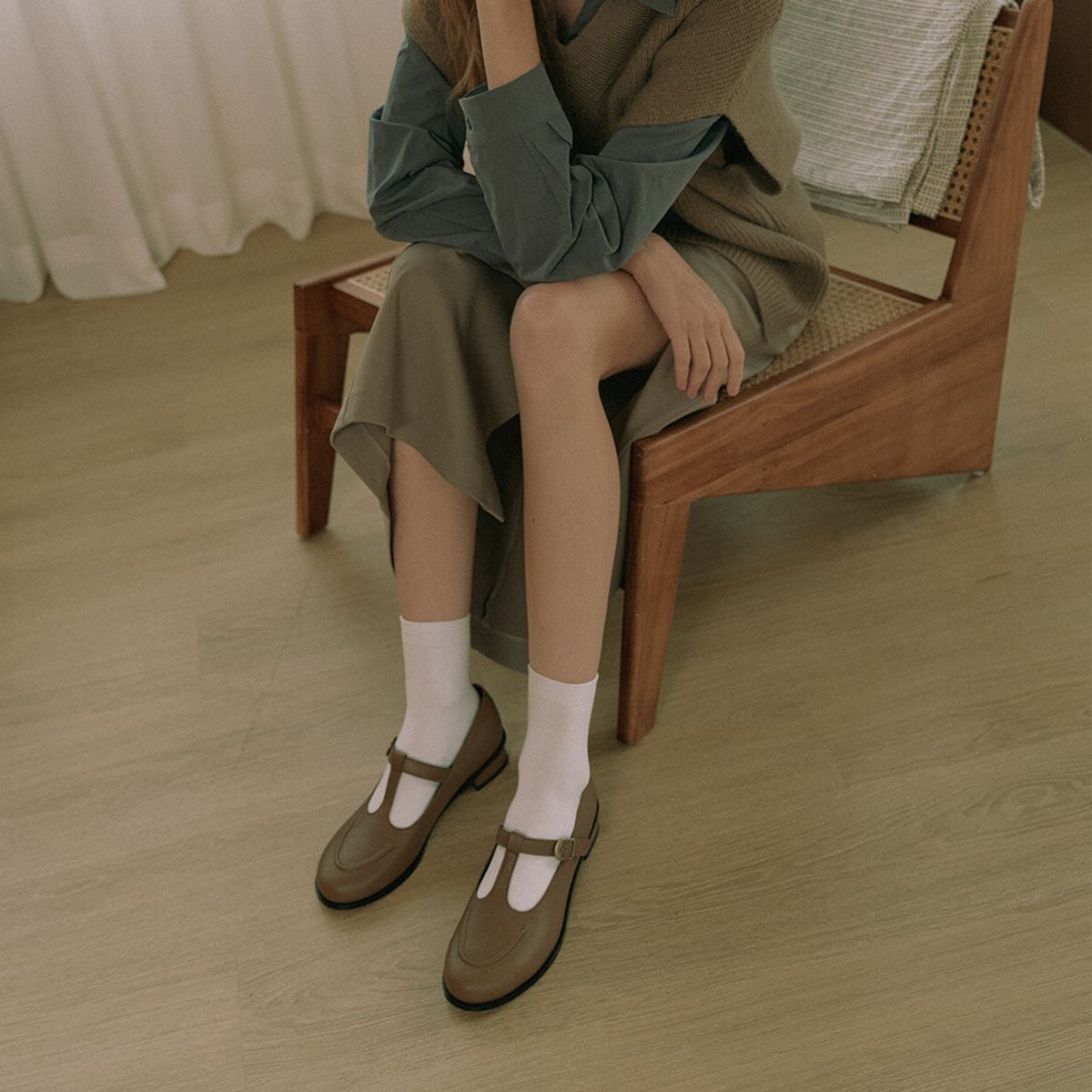 케리제이드(KERRIJADE) Vintage Loafer_Brown