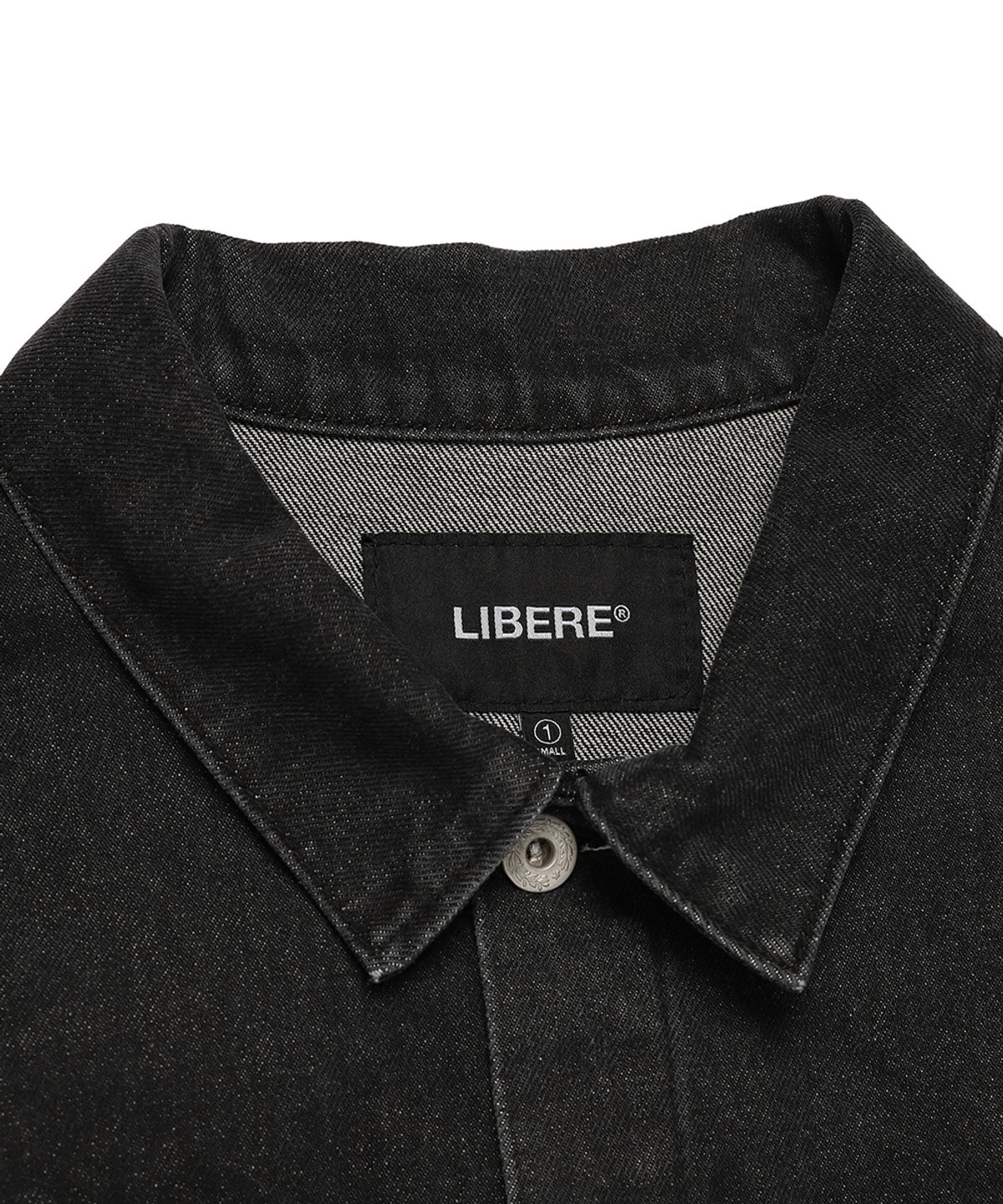 리베레(LIBERE) 21 DENIM JACKET / BLACK