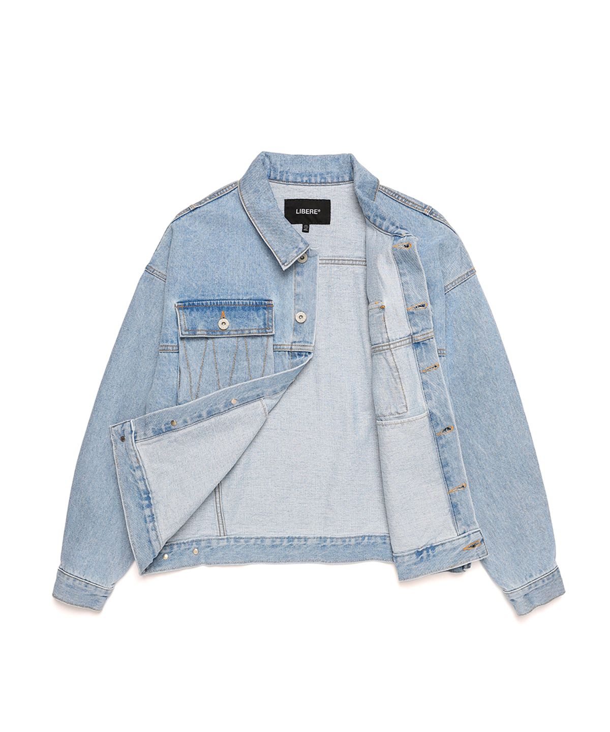 리베레(LIBERE) 21 DENIM JACKET / SKY BLUE