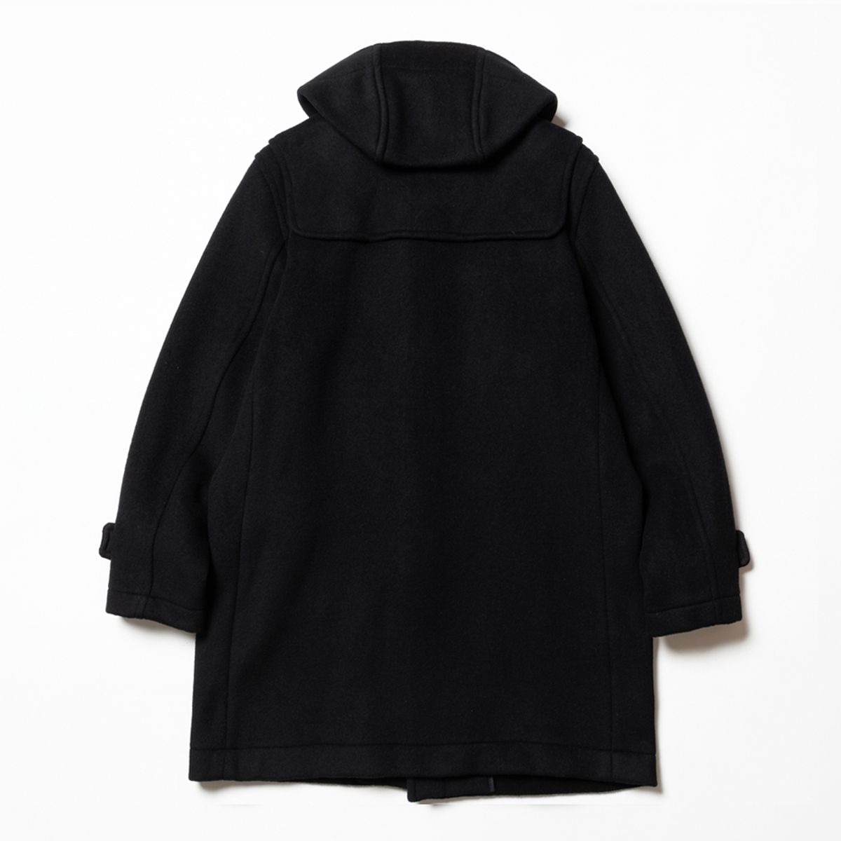 런던트레디션(LONDONTRADITION) Mens Erica Duffle Coat - Black BW5