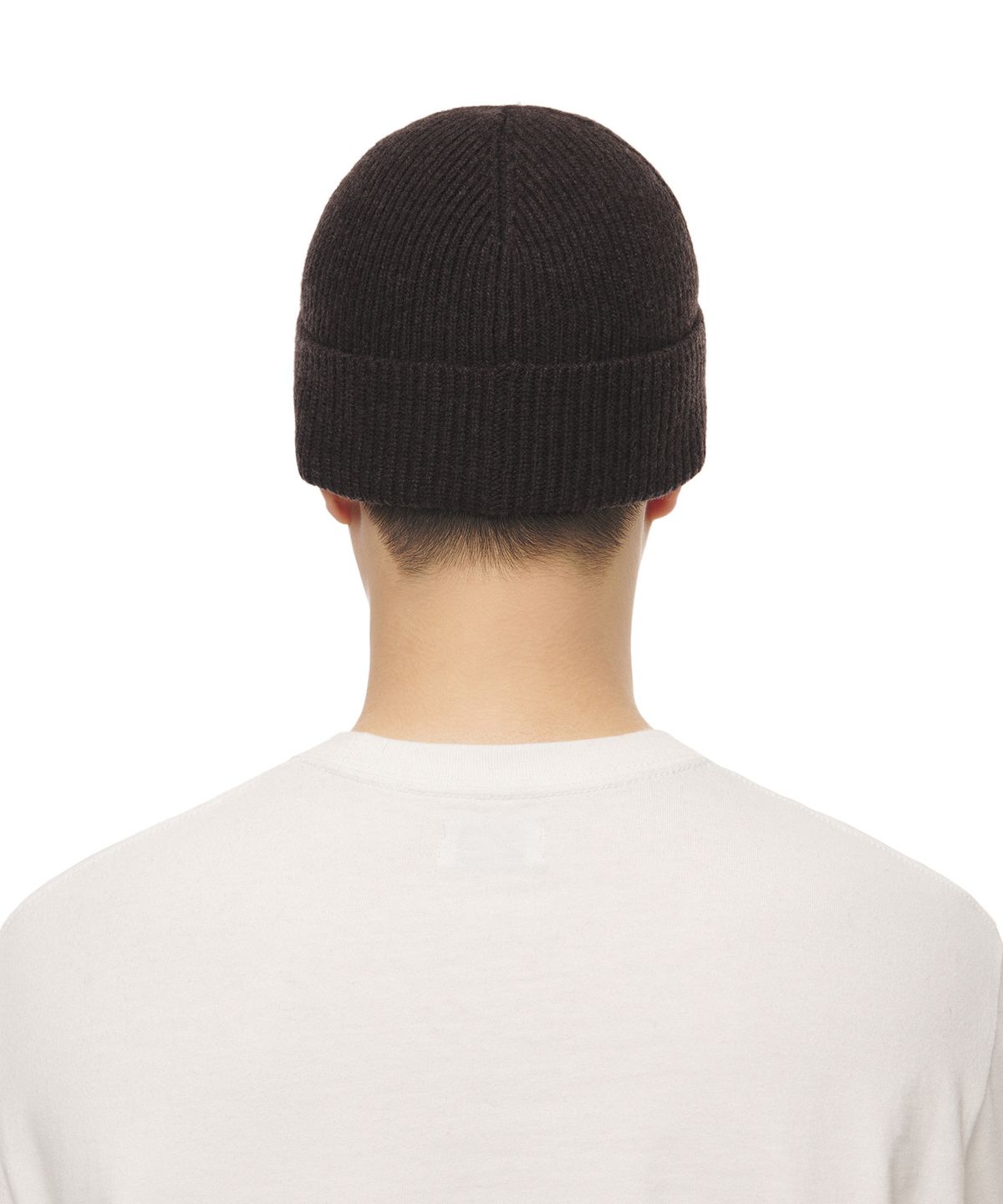 폴로 랄프 로렌(POLO RALPH LAUREN) 시그니처 포니 울 블렌드 비니 - 딥브라운