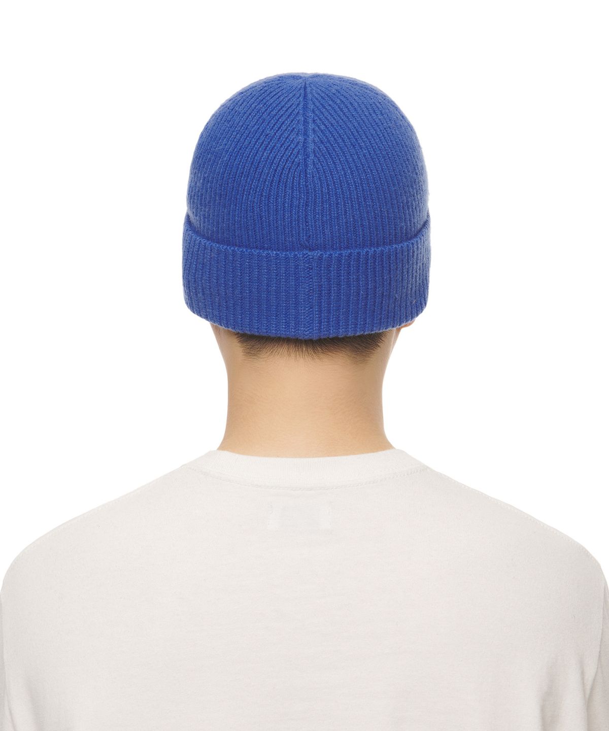 폴로 랄프 로렌(POLO RALPH LAUREN) 시그니처 포니 울 블렌드 비니 - 블루
