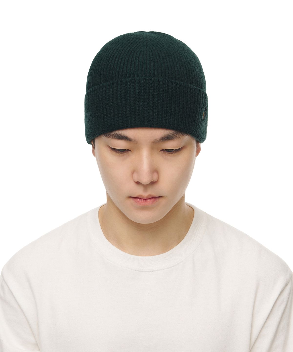 폴로 랄프 로렌(POLO RALPH LAUREN) 시그니처 포니 울 블렌드 비니 - 그린