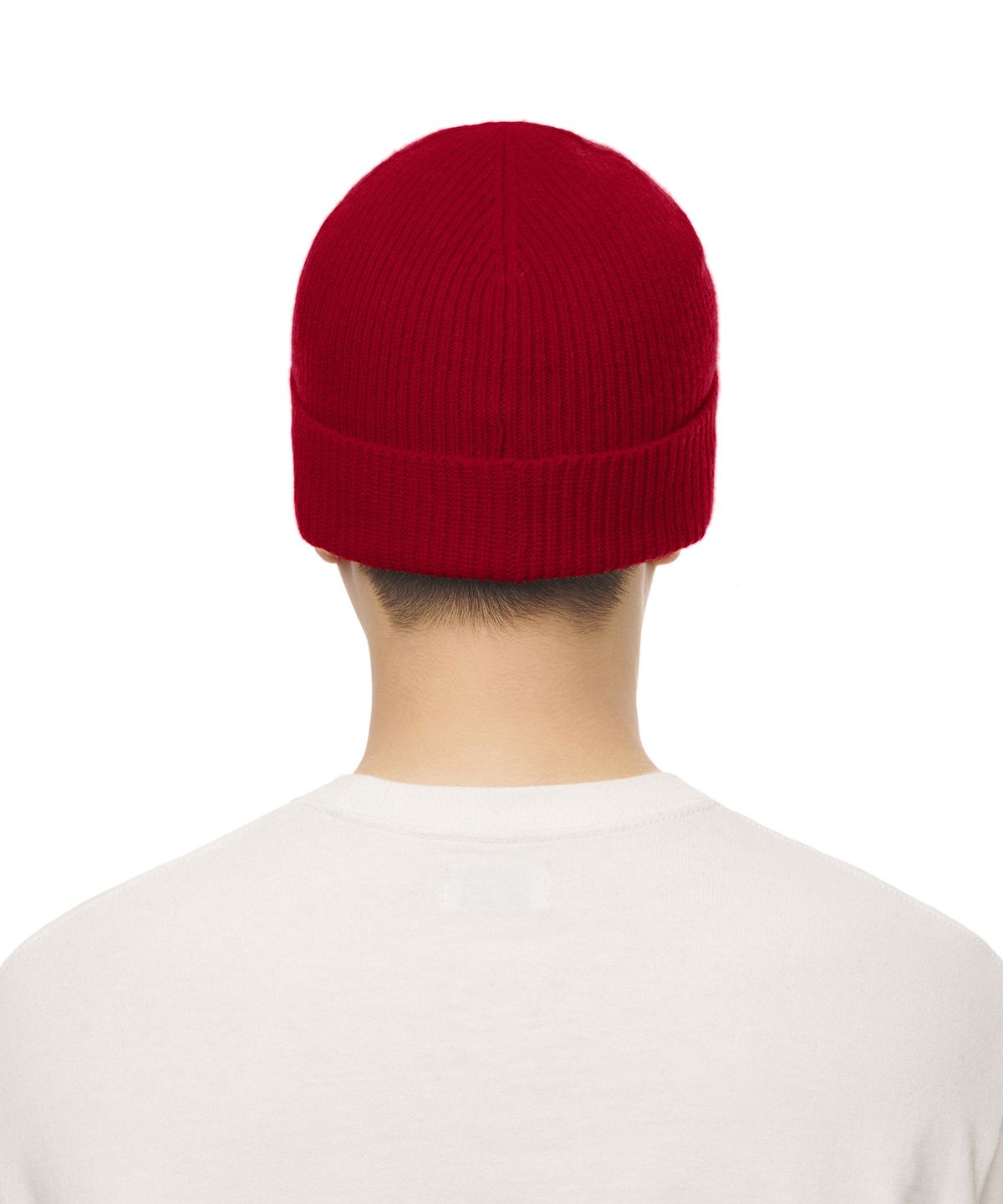 폴로 랄프 로렌(POLO RALPH LAUREN) 시그니처 포니 울 블렌드 비니 - 레드