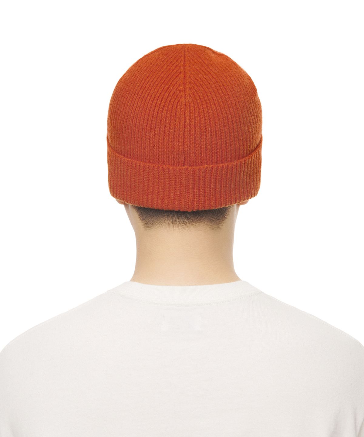 폴로 랄프 로렌(POLO RALPH LAUREN) 시그니처 포니 울 블렌드 비니 - 오렌지