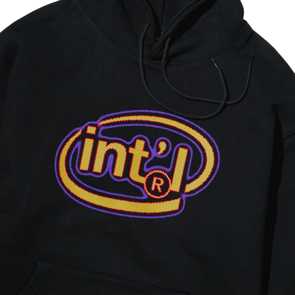 인터내셔널(THE INTERNATIIIONAL) intl Logo Hoodie