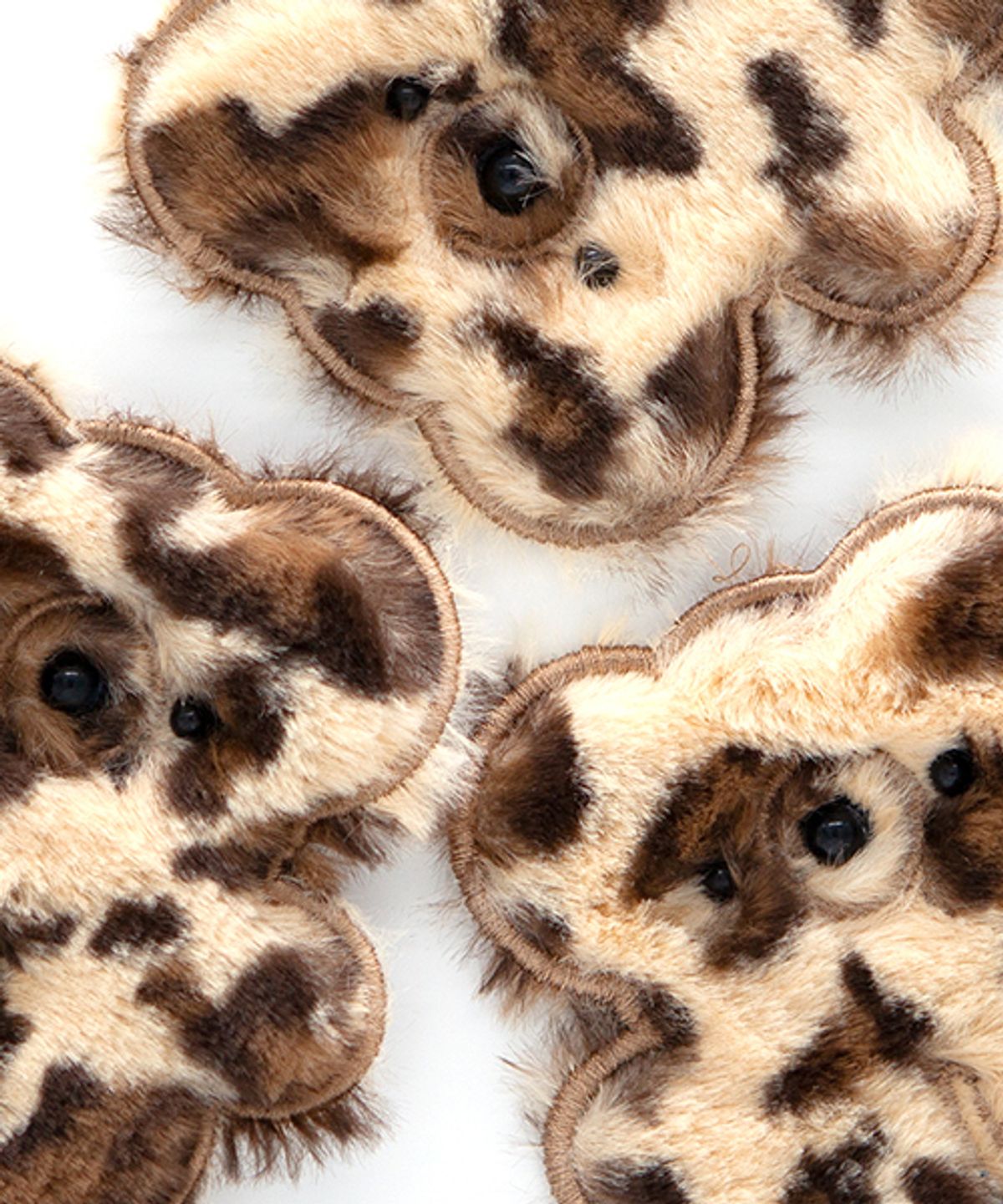 세컨드유니크네임(SECOND UNIQUE NAME) SUN CASE LEOPARD FUR BEAR PURPLE