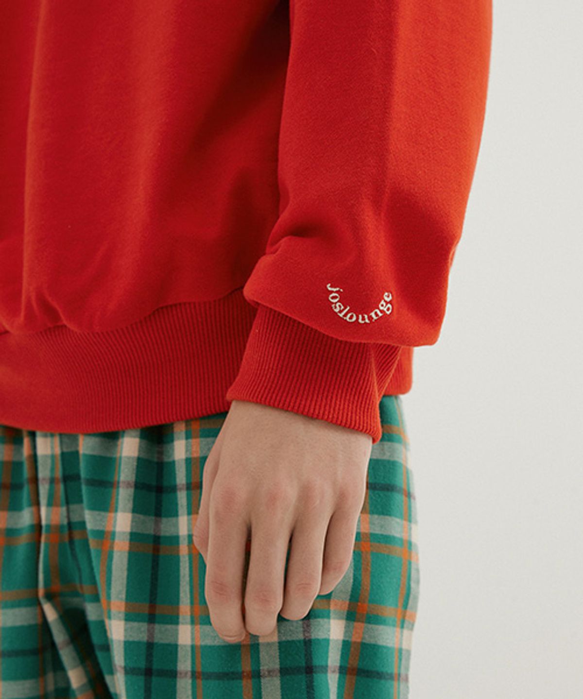 조스라운지(JO'S LOUNGE) Room Sweat Shirt Red