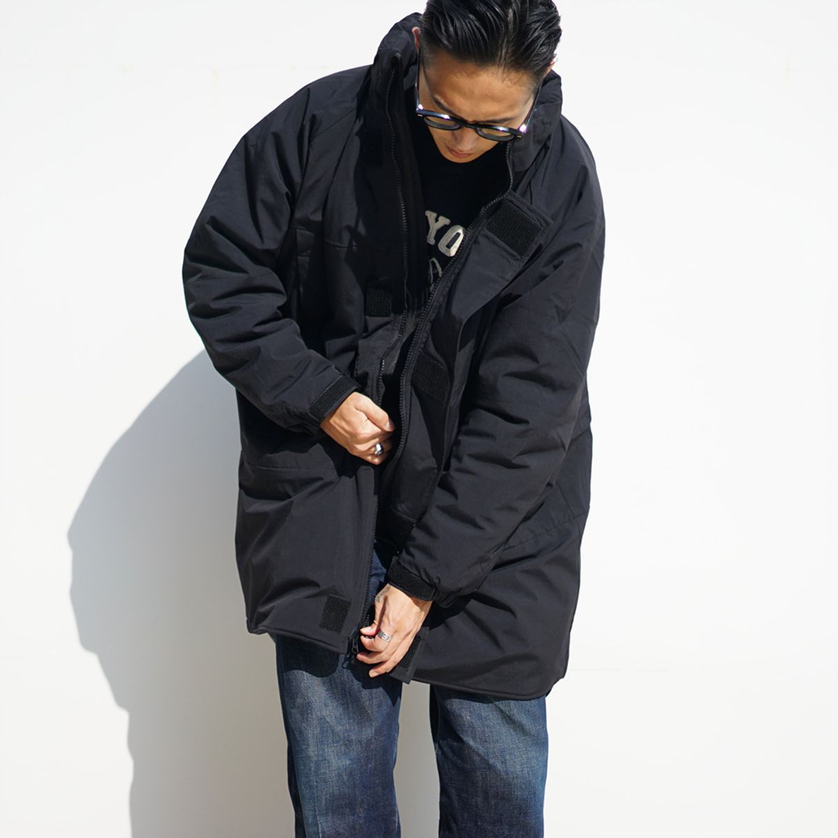 와이엠씨엘케이와이(YMCL KY) US LEVEL7 Type2 Monster Parka - Black
