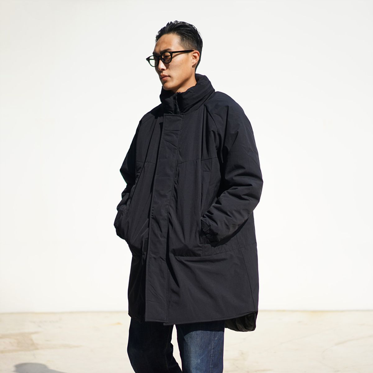 와이엠씨엘케이와이(YMCL KY) US LEVEL7 Type2 Monster Parka - Black