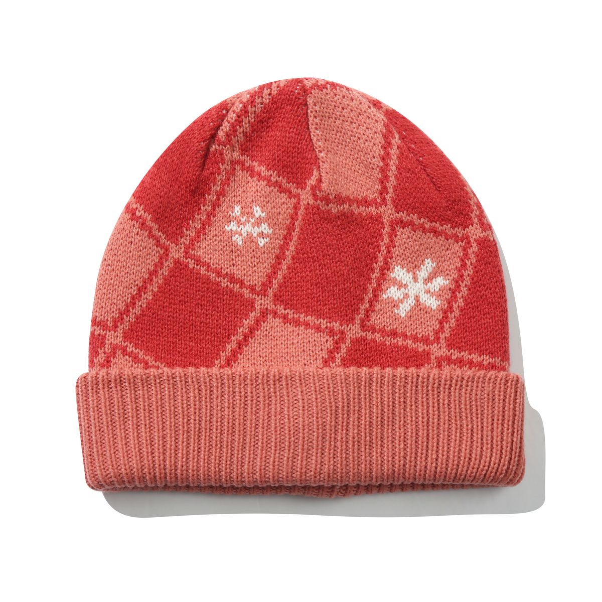 메인부스(MAINBOOTH) [Where is Wally] Checkerboard Beanie(RED)