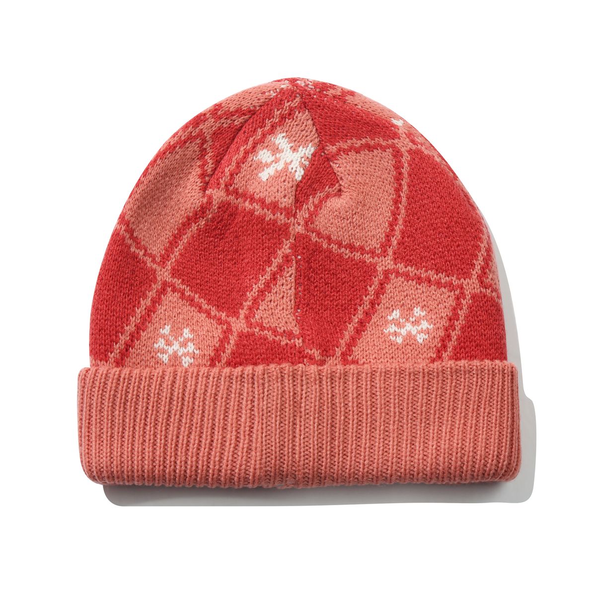 메인부스(MAINBOOTH) [Where is Wally] Checkerboard Beanie(RED)