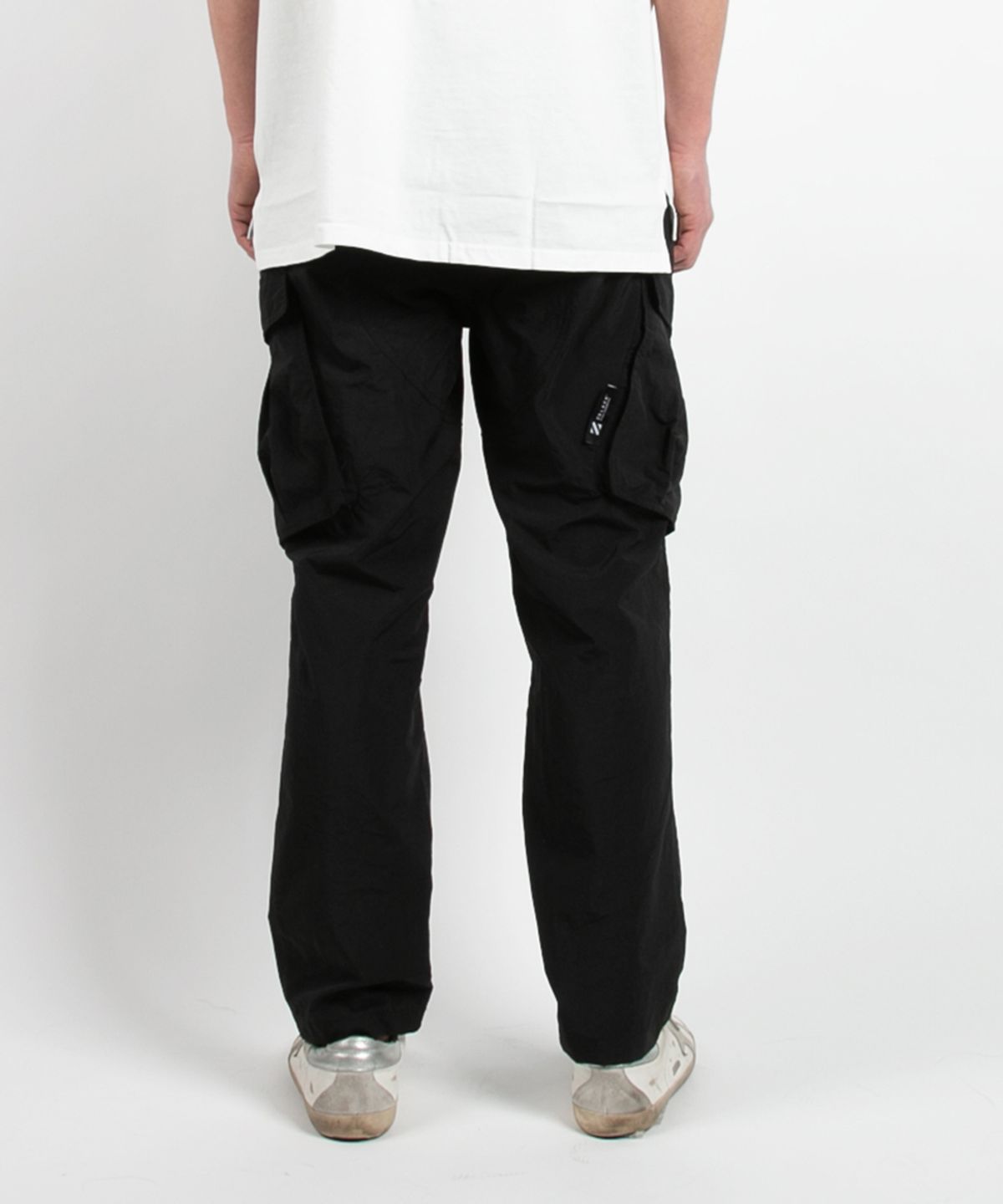 지블랙(ZBLACK) 데일리 카고 세미슬림핏 팬츠(Black)