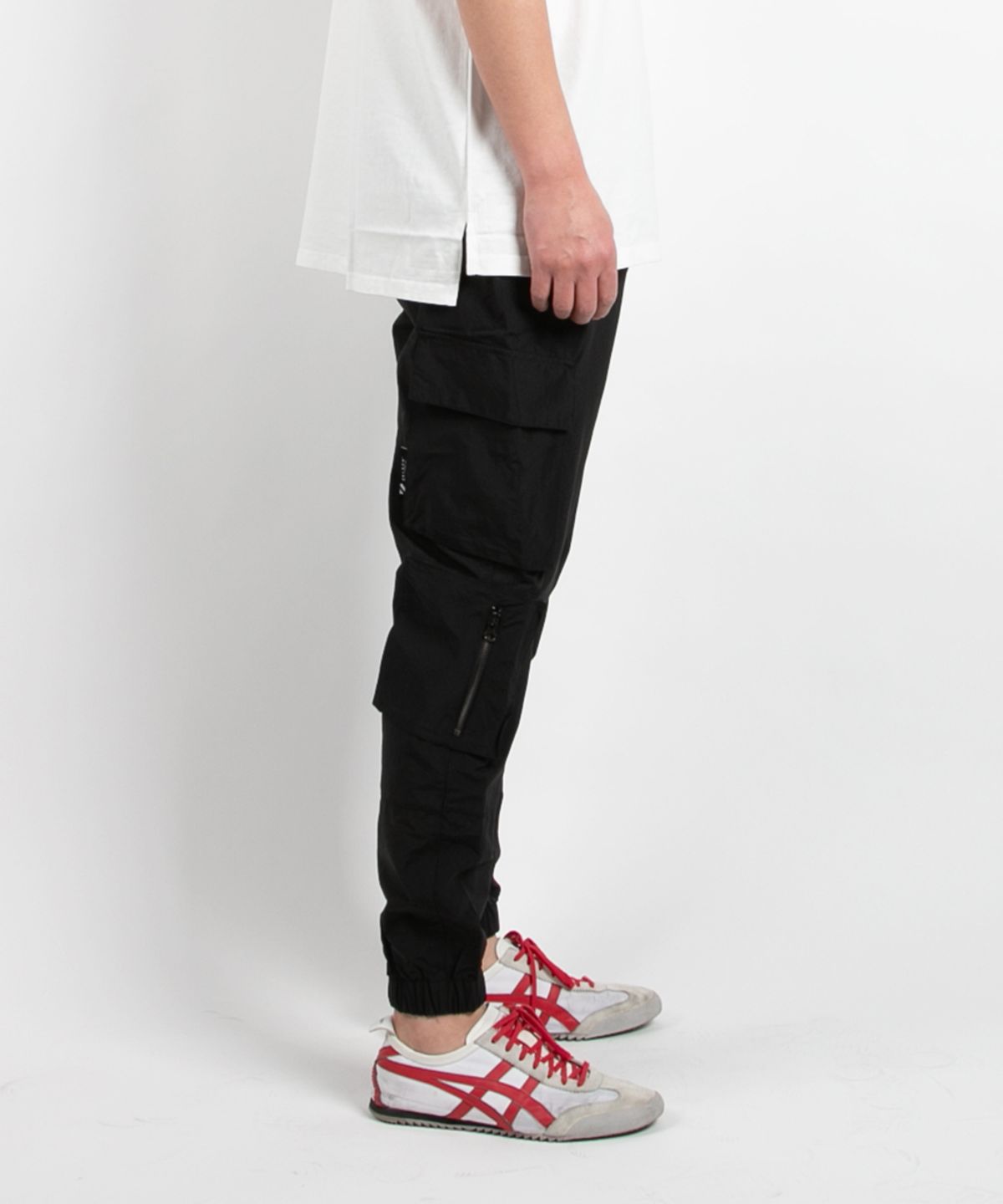 지블랙(ZBLACK) 데일리 카고 조거 팬츠(Black)