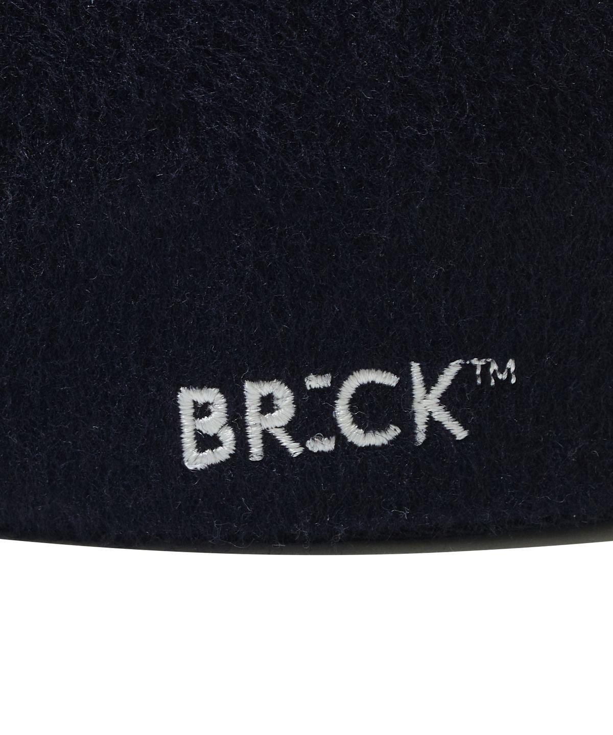 브릭(BRICK) (COFFEE AND CIGARETTE X BRICK) WOOL100 FLANNEL CAP (NAVY)