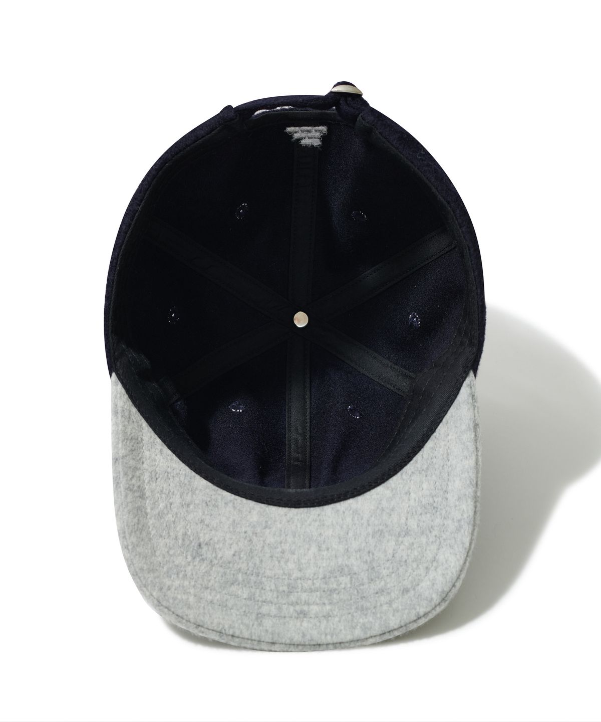 브릭(BRICK) (COFFEE AND CIGARETTE X BRICK) WOOL100 FLANNEL CAP (NAVY)