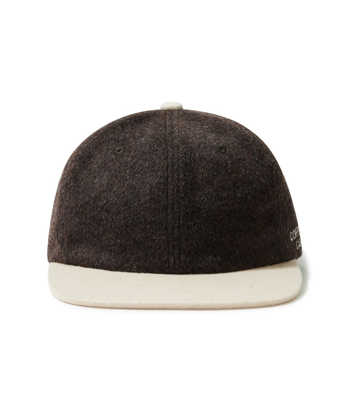 브릭(BRICK) (COFFEE AND CIGARETTE X BRICK) WOOL100 FLANNEL CAP (BROWN)