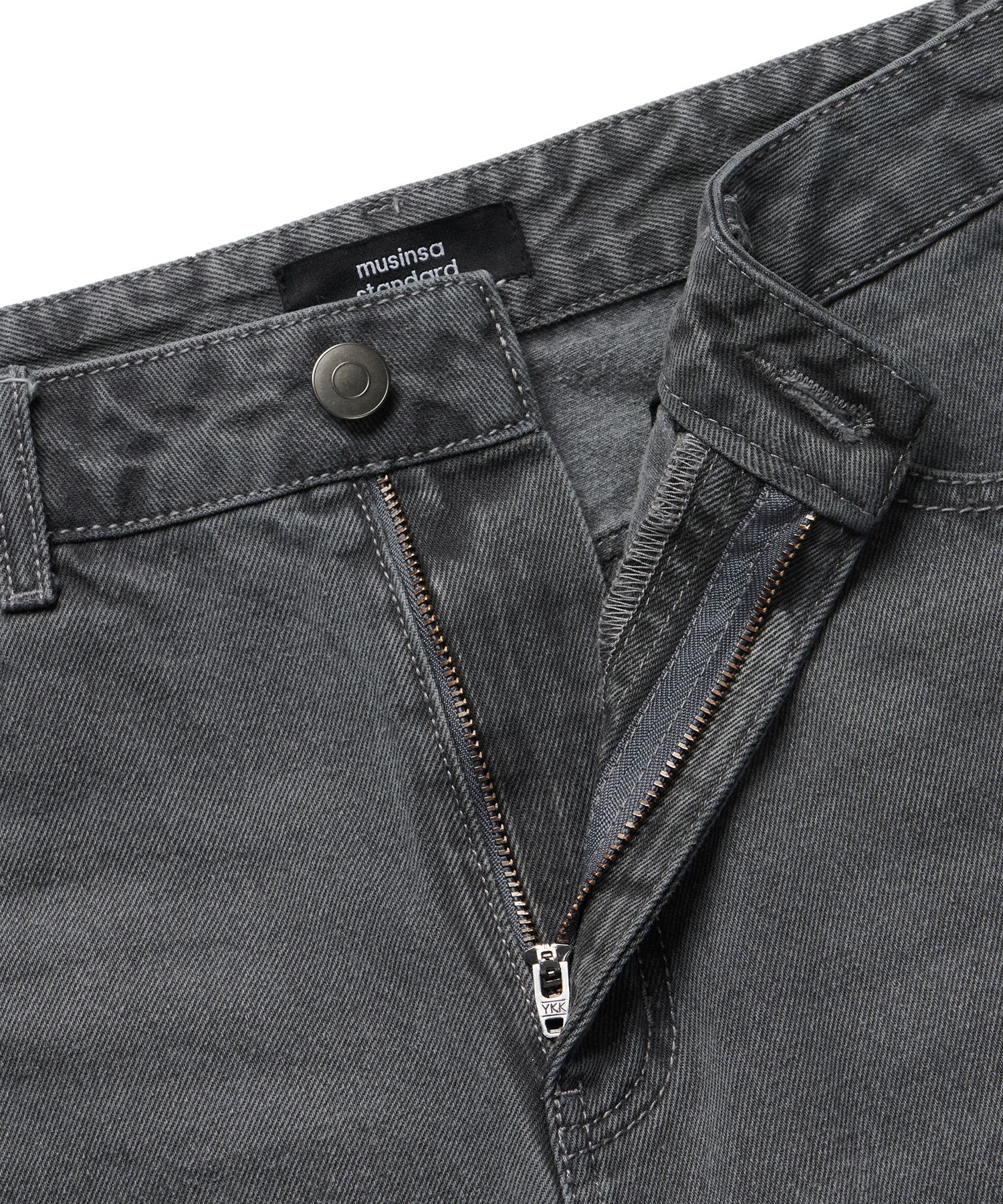 MUSINSA | MUSINSA STANDARD WOMAN WOMENS WIDE DENIM PANTS_GRAY