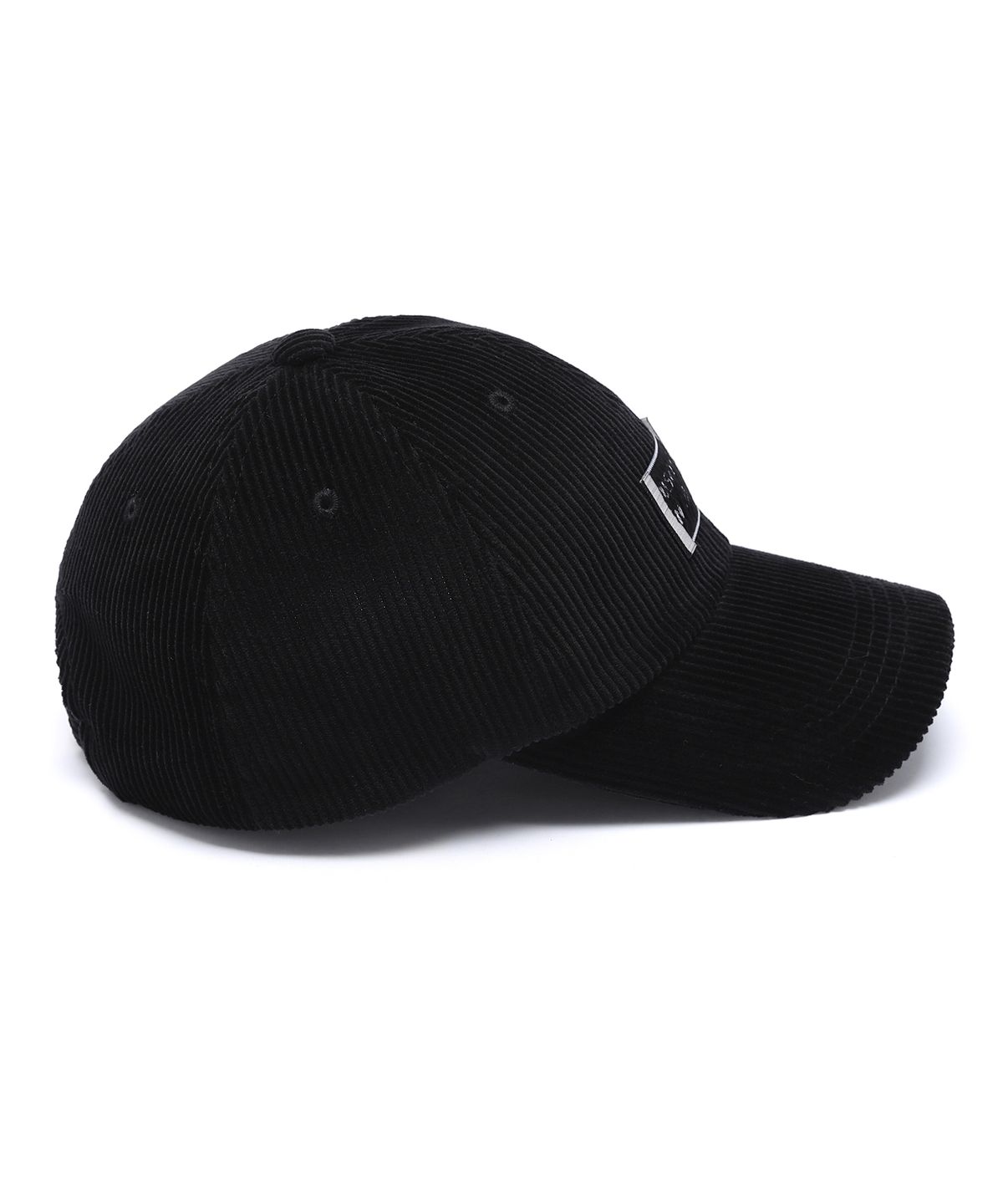 일레딧(ILLEDIT) CORDUROY LABEL BALLCAP BLACK