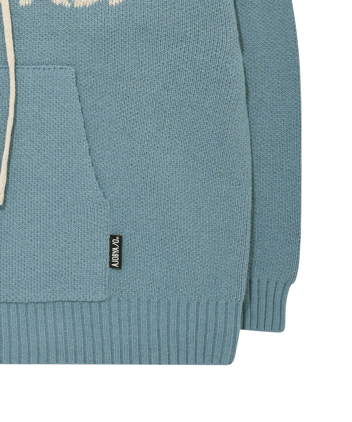 아조바이아조(AJOBYAJO) [PBA] DBOF Wool Knit Hoodie [SKY BLUE]