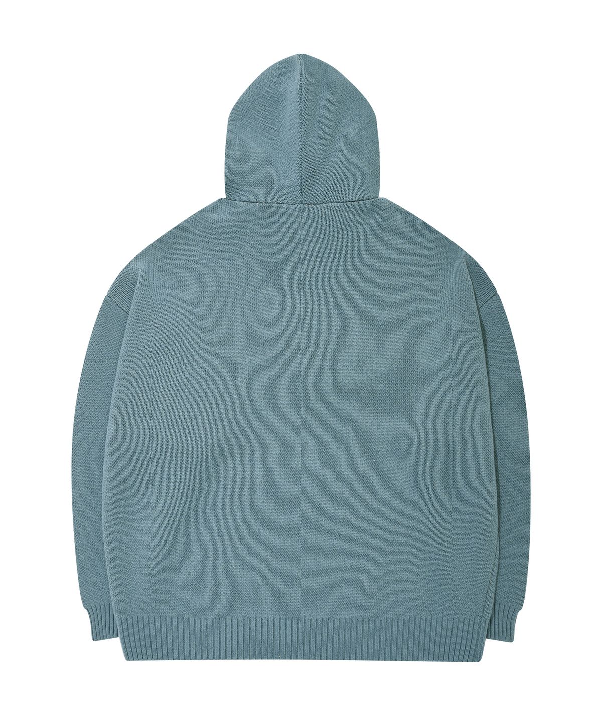 아조바이아조(AJOBYAJO) [PBA] DBOF Wool Knit Hoodie [SKY BLUE]