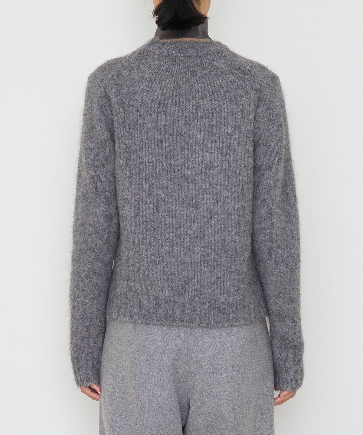 마누엘 에 기욤(MANUELLE ET GUILLAUME) Alpaca grey knit