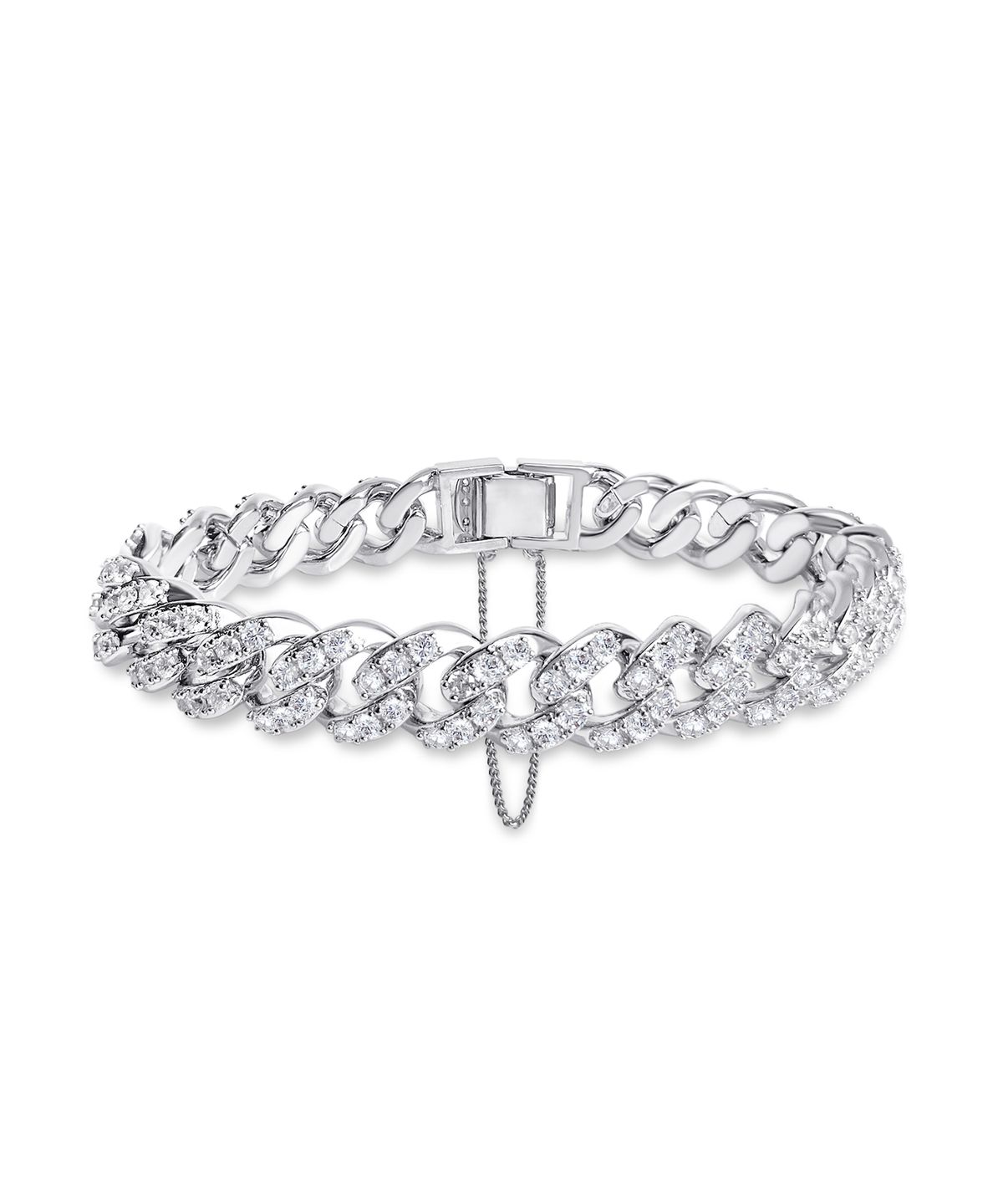 레인드랍 쥬얼리(RAINDROP JEWELRY) 레인드랍 스톤스 쿠반 체인 팔찌