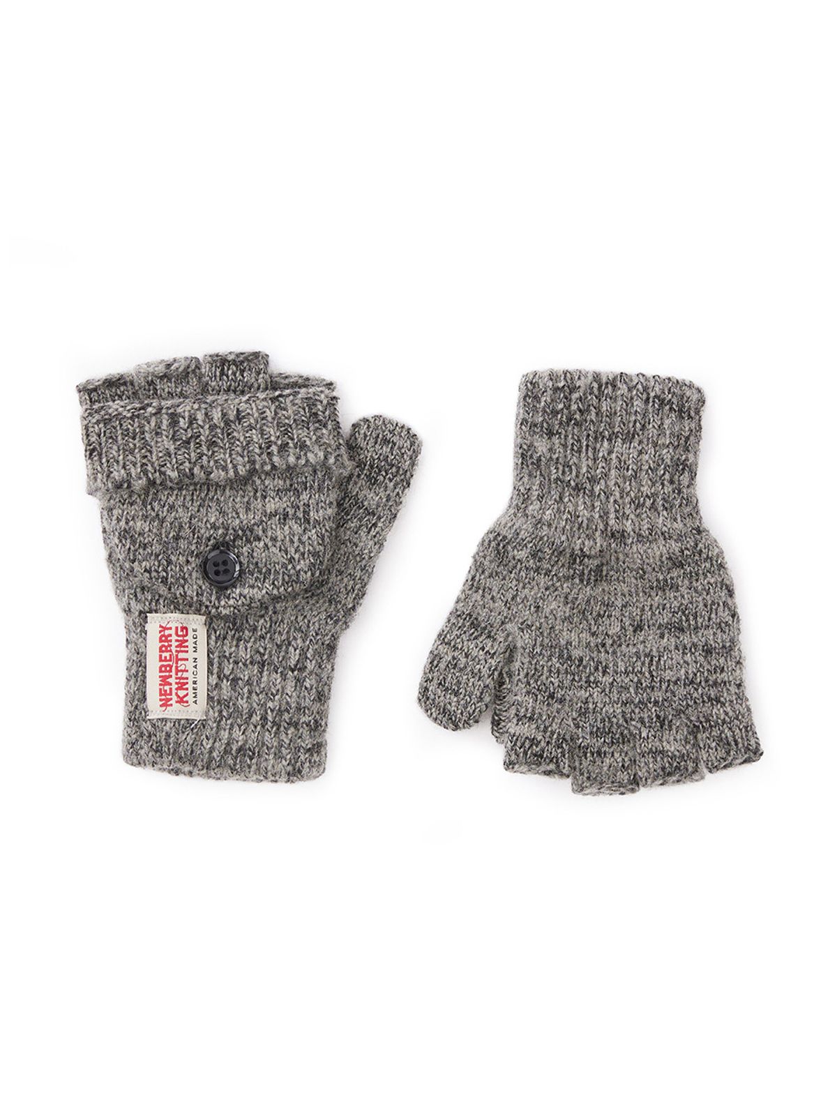 뉴베리니팅(NEWBERRYKNITTING) 글로밋 니트 장갑 - 차콜