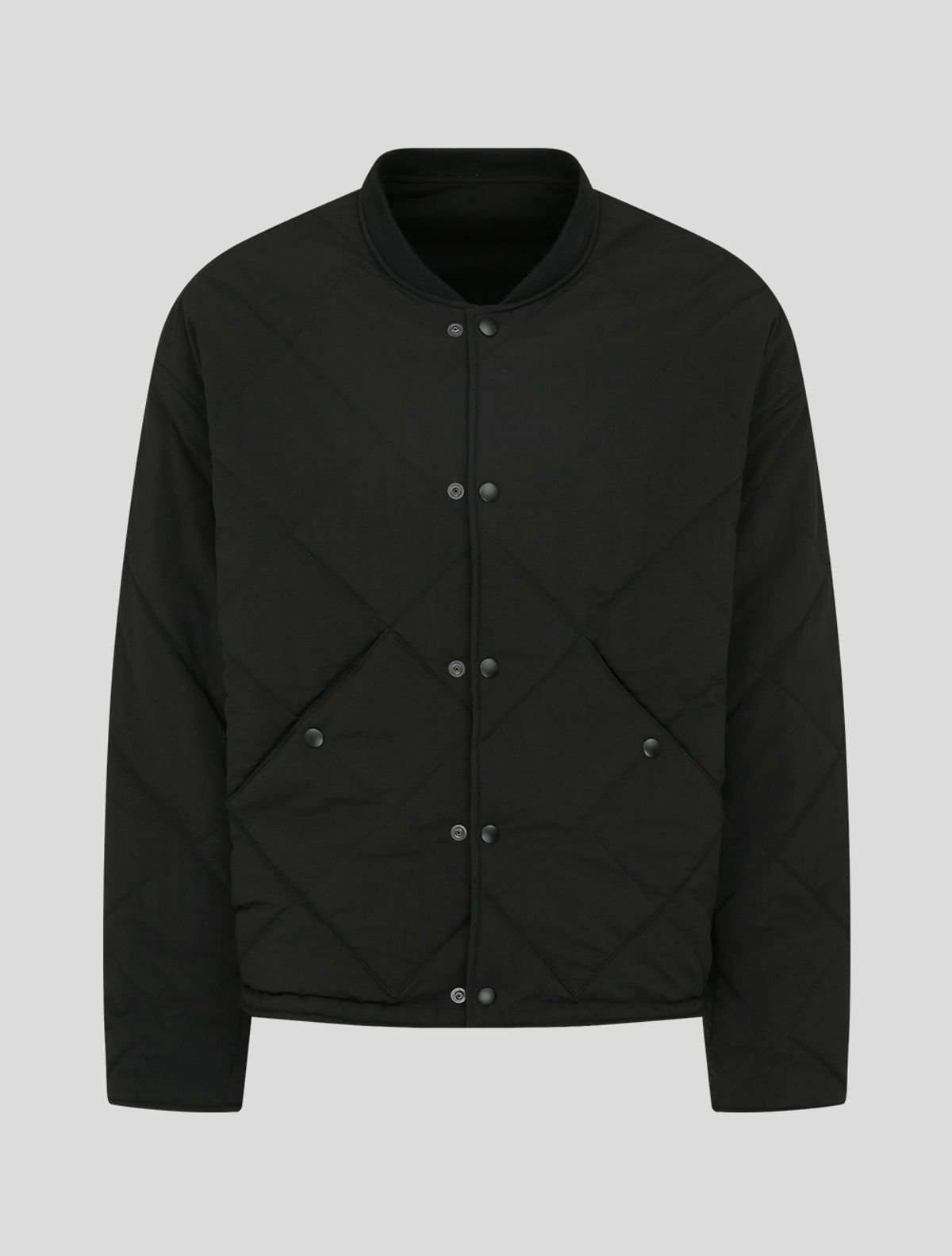 데호(DEHO) QUILTED JACKET [Black]